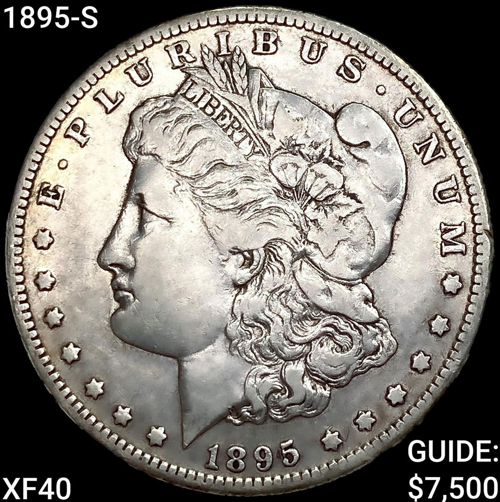 1895-S Morgan Silver Dollar: 1895-S Morgan Silver Dollar
