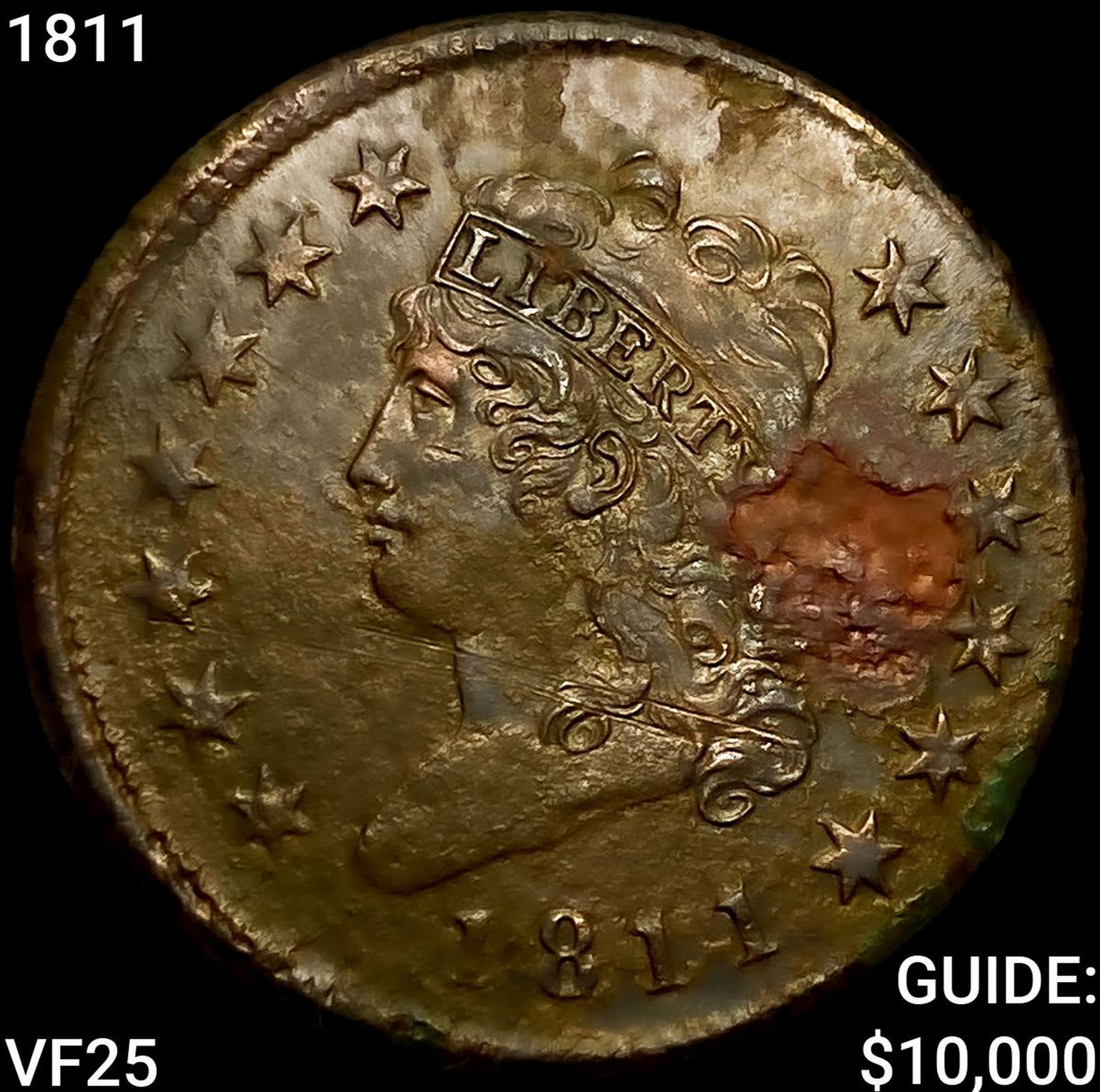 1811 Classic Head Large Cent (1 of 2)