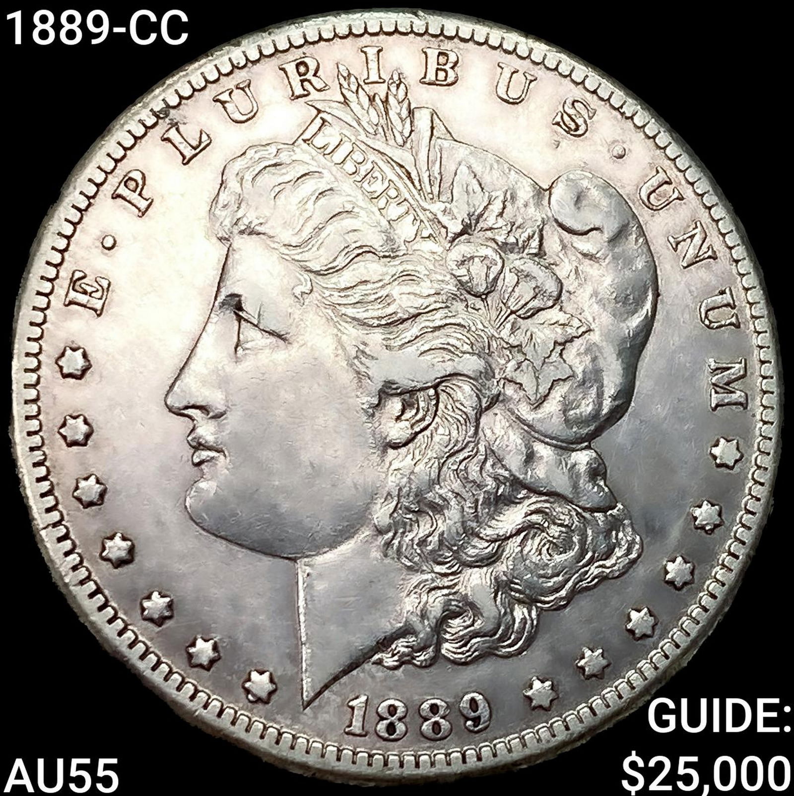 1889-CC Morgan Silver Dollar: 1889-CC Morgan Silver Dollar