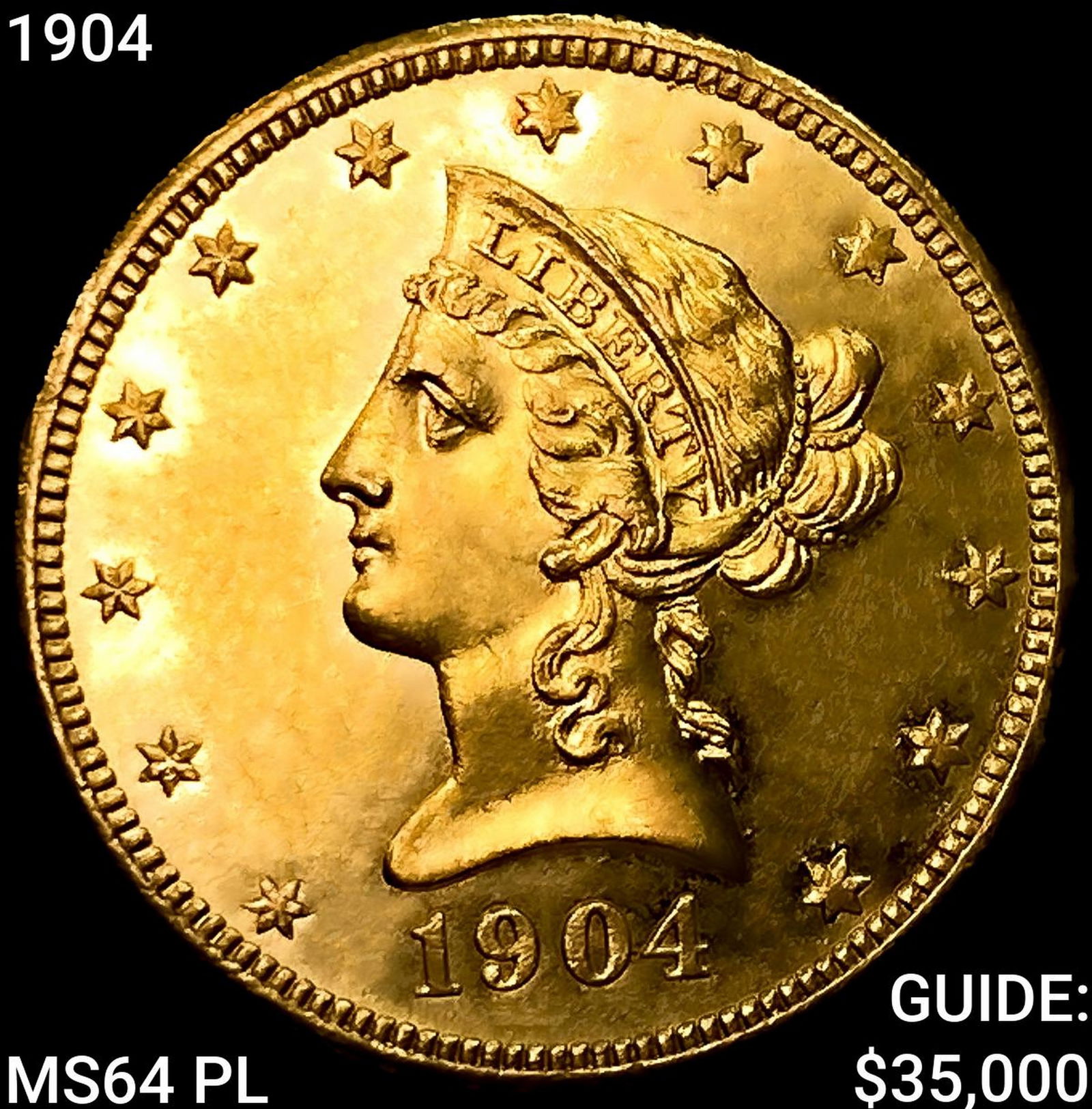 1904 $10 Gold Eagle: 1904 $10 Gold Eagle