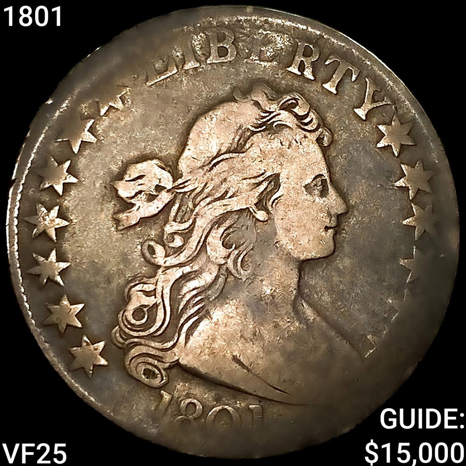 1801 Draped Bust Half Dollar: 1801 Draped Bust Half Dollar