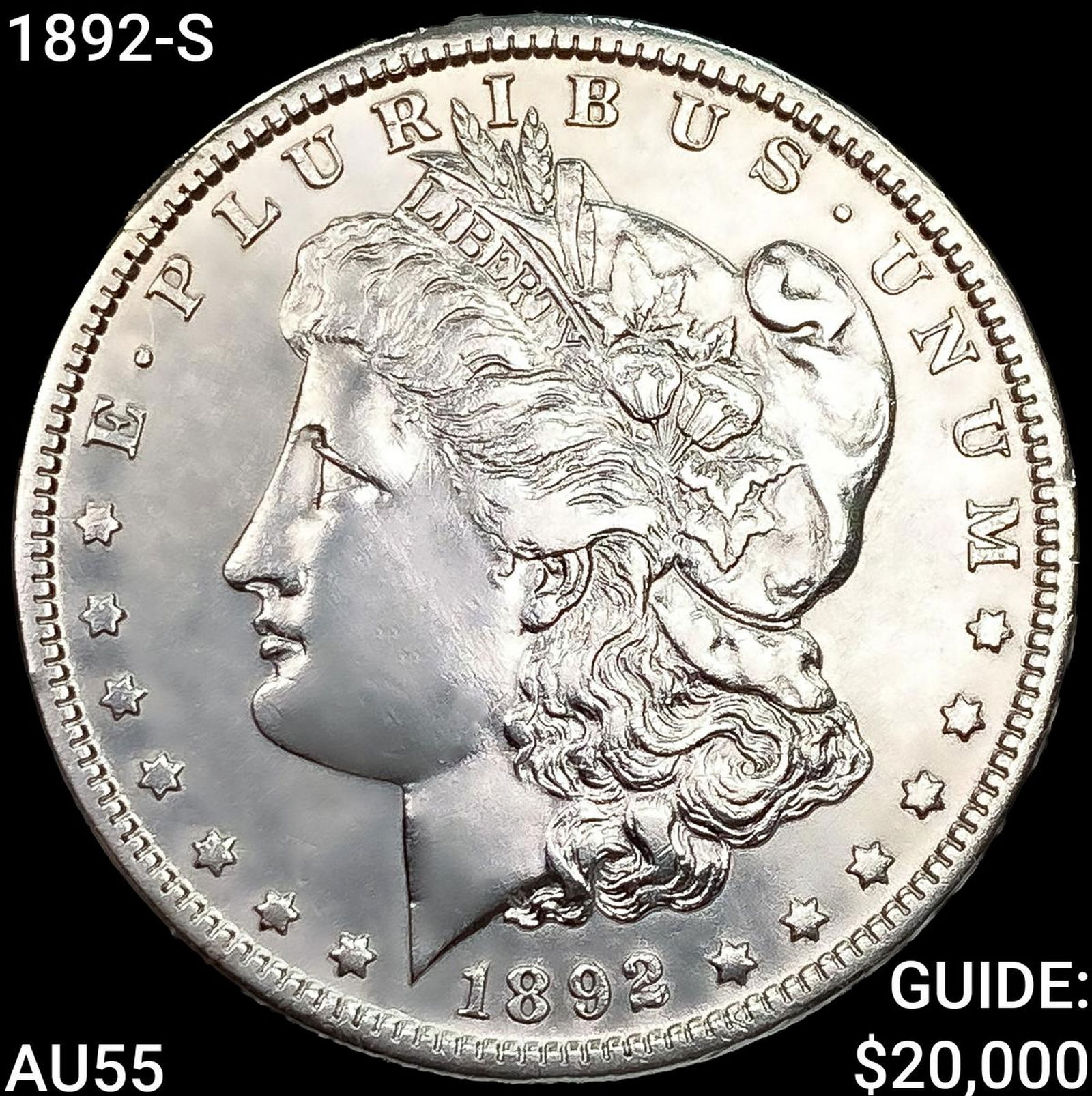 1892-S Morgan Silver Dollar (1 of 2)