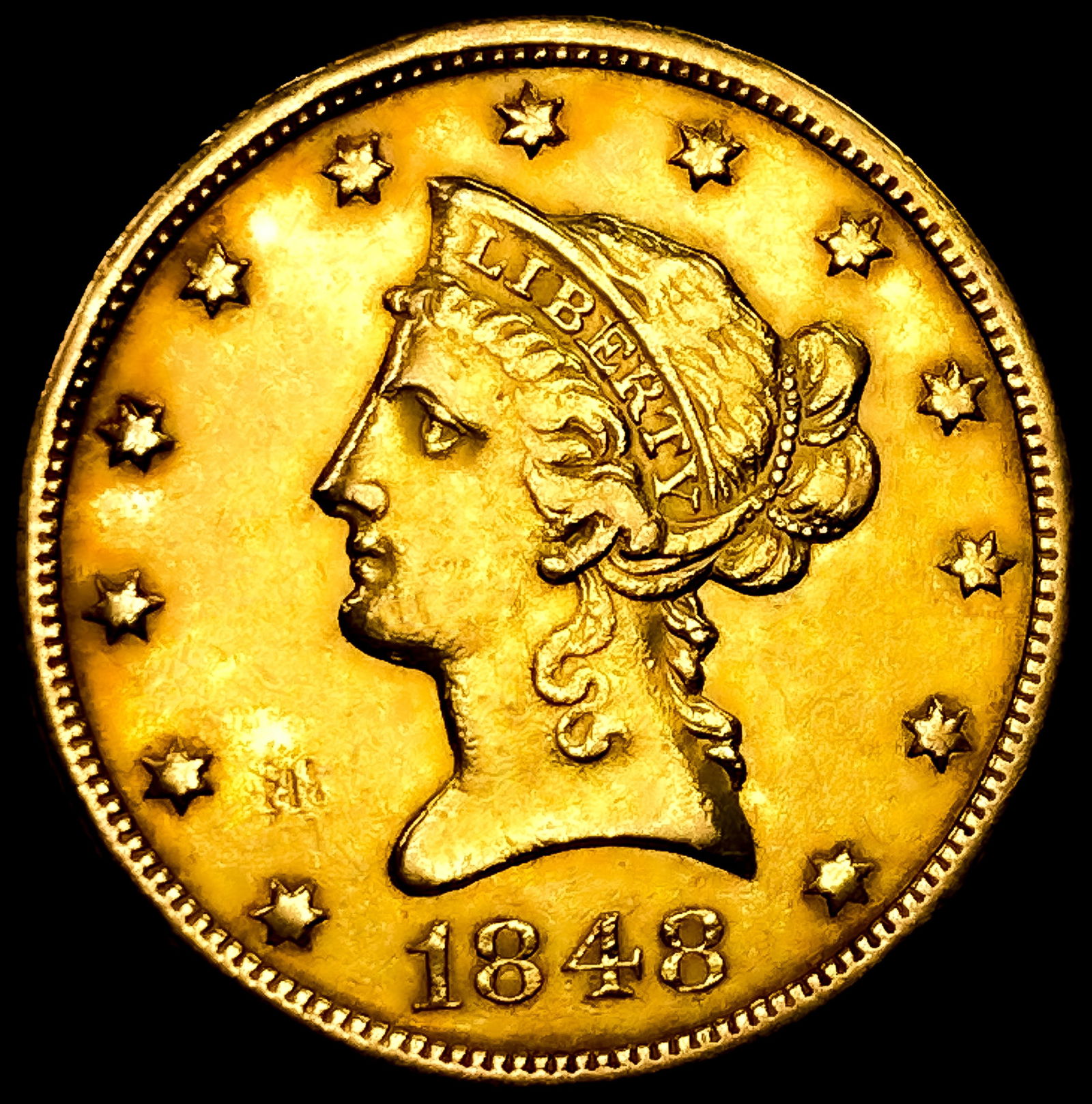 1848 $10 Gold Eagle: 1848 $10 Gold Eagle