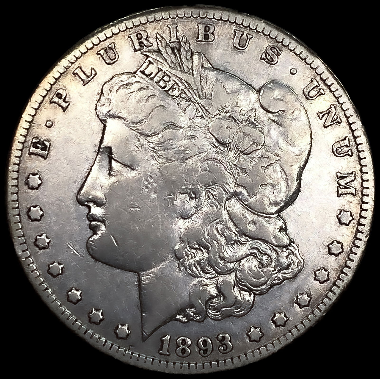 1893-CC Morgan Silver Dollar: 1893-CC Morgan Silver Dollar