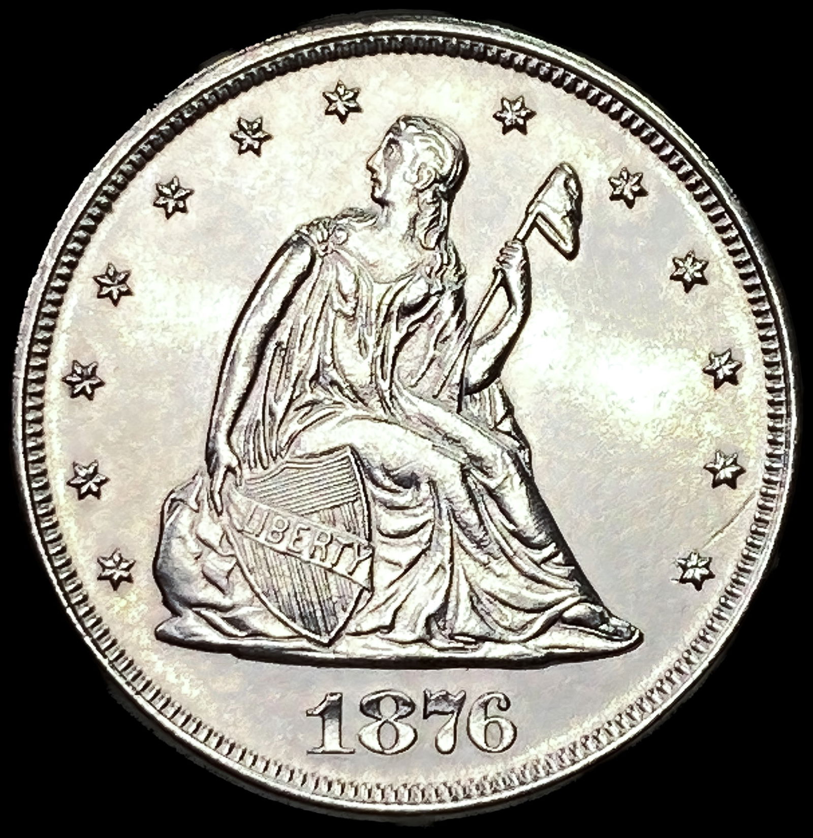 1876 Twenty Cent Piece (1 of 2)