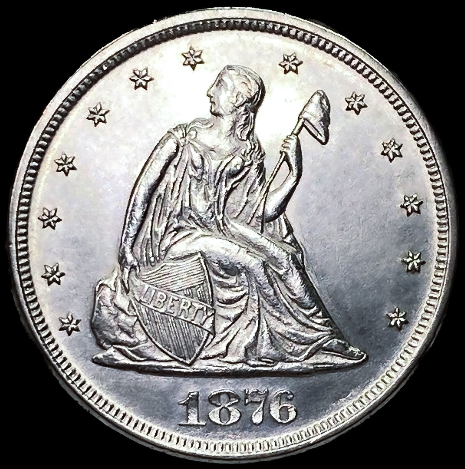 1876 Twenty Cent Piece (1 of 2)