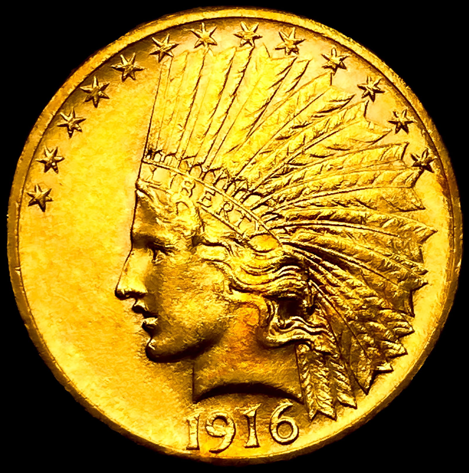 1916-S $10 Gold Eagle: 1916-S $10 Gold Eagle