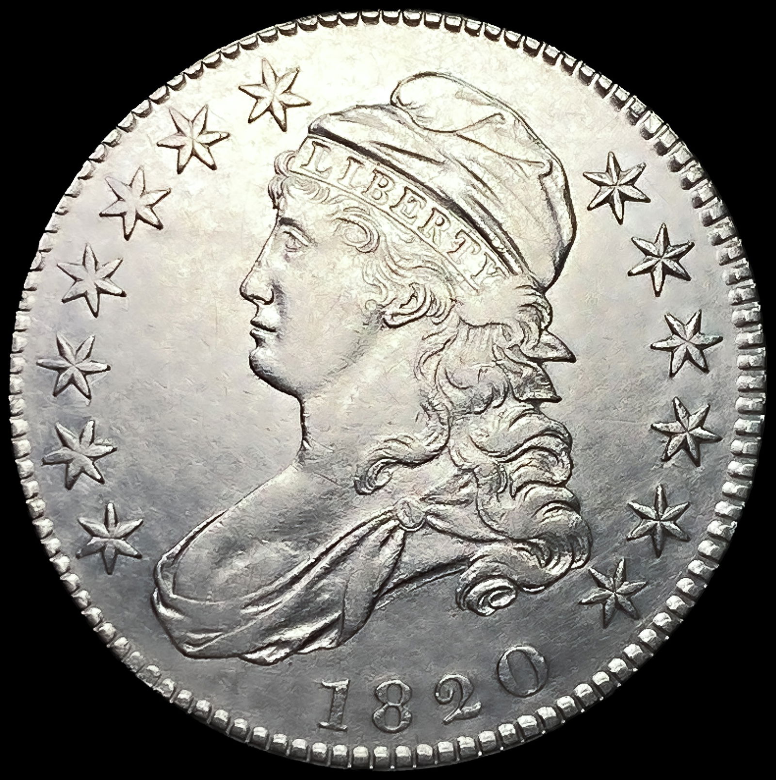 1820 Capped Bust Half Dollar: 1820 Capped Bust Half Dollar