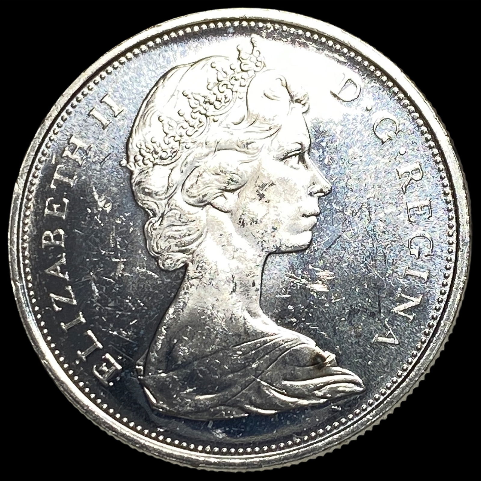 1967 Canada Silver 50 Cents CLOSELY UNCIRCULATED: 1967 Canada Silver 50 Cents CLOSELY UNCIRCULATED