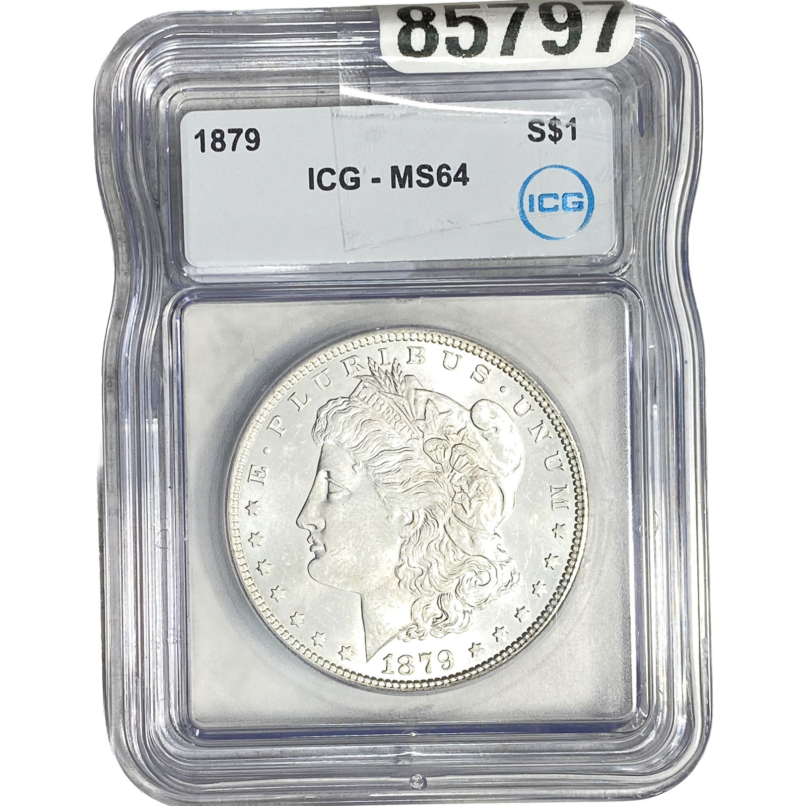 1879 Morgan Silver Dollar ICG MS64 (1 of 2)