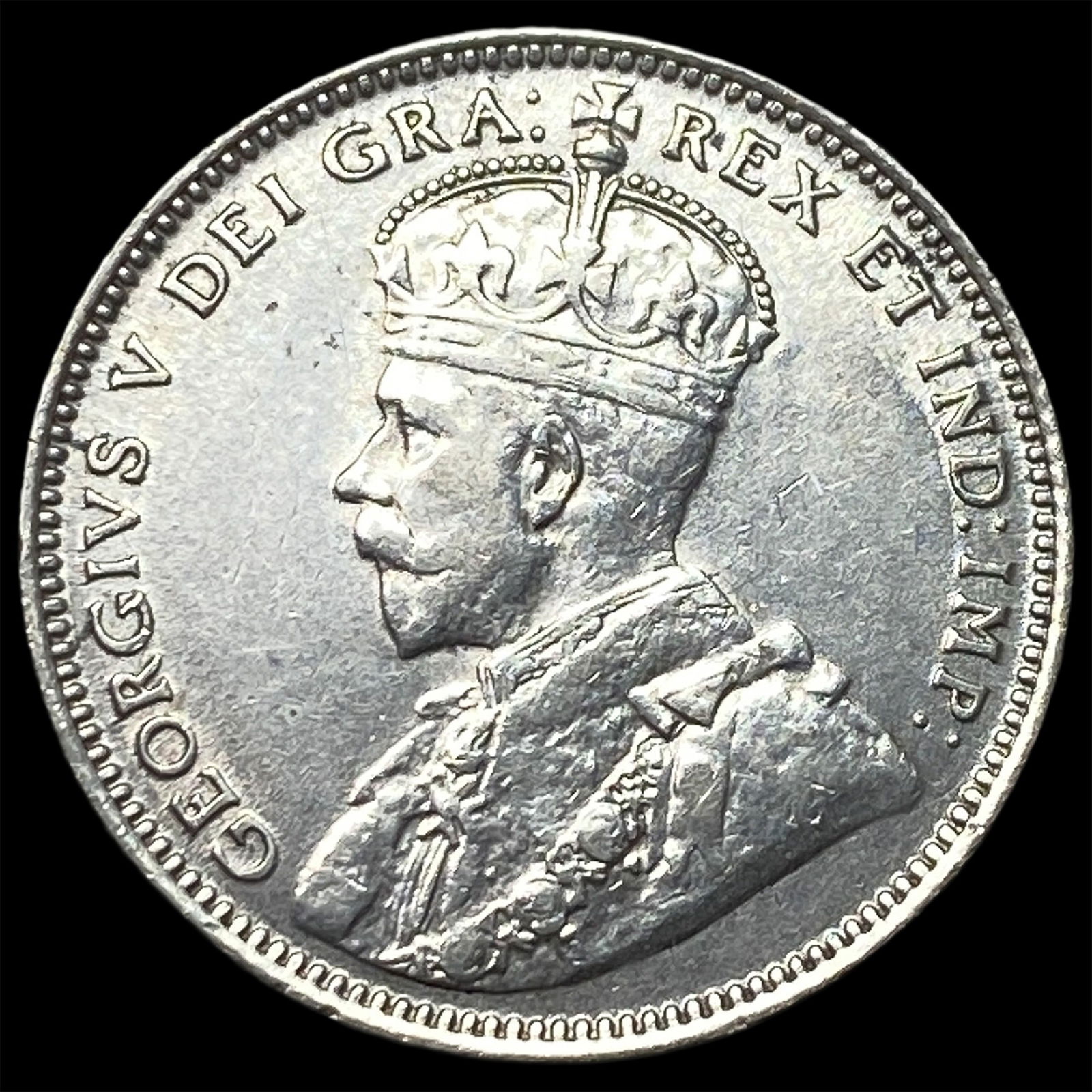 1920 Newfoundland Silver 20 Cents CLOSELY UNCIRCULATED: 1920 Newfoundland Silver 20 Cents CLOSELY UNCIRCULATED