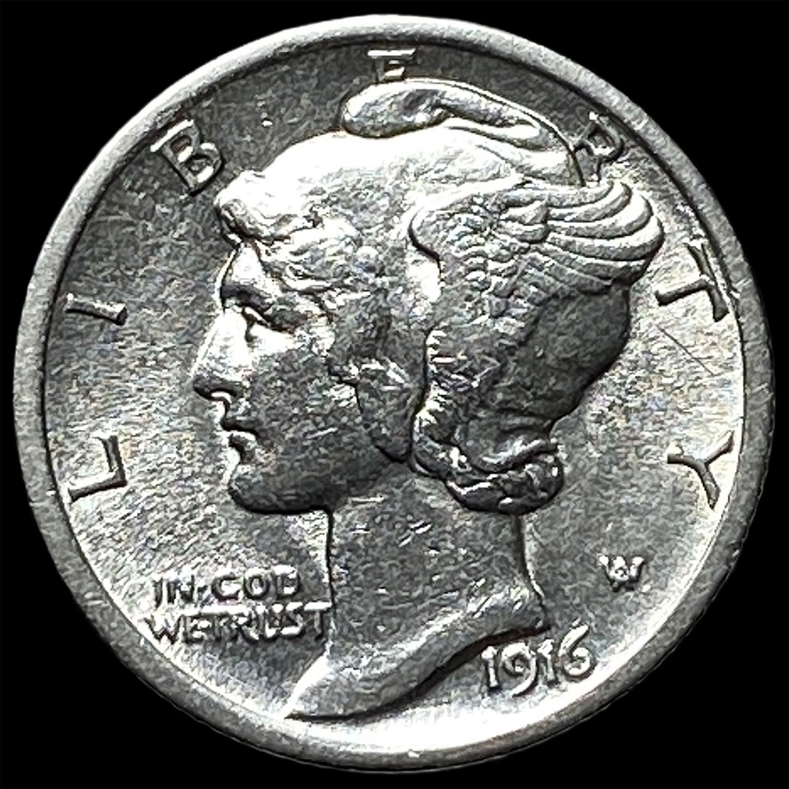 1916 Mercury Dime UNCIRCULATED (1 of 2)