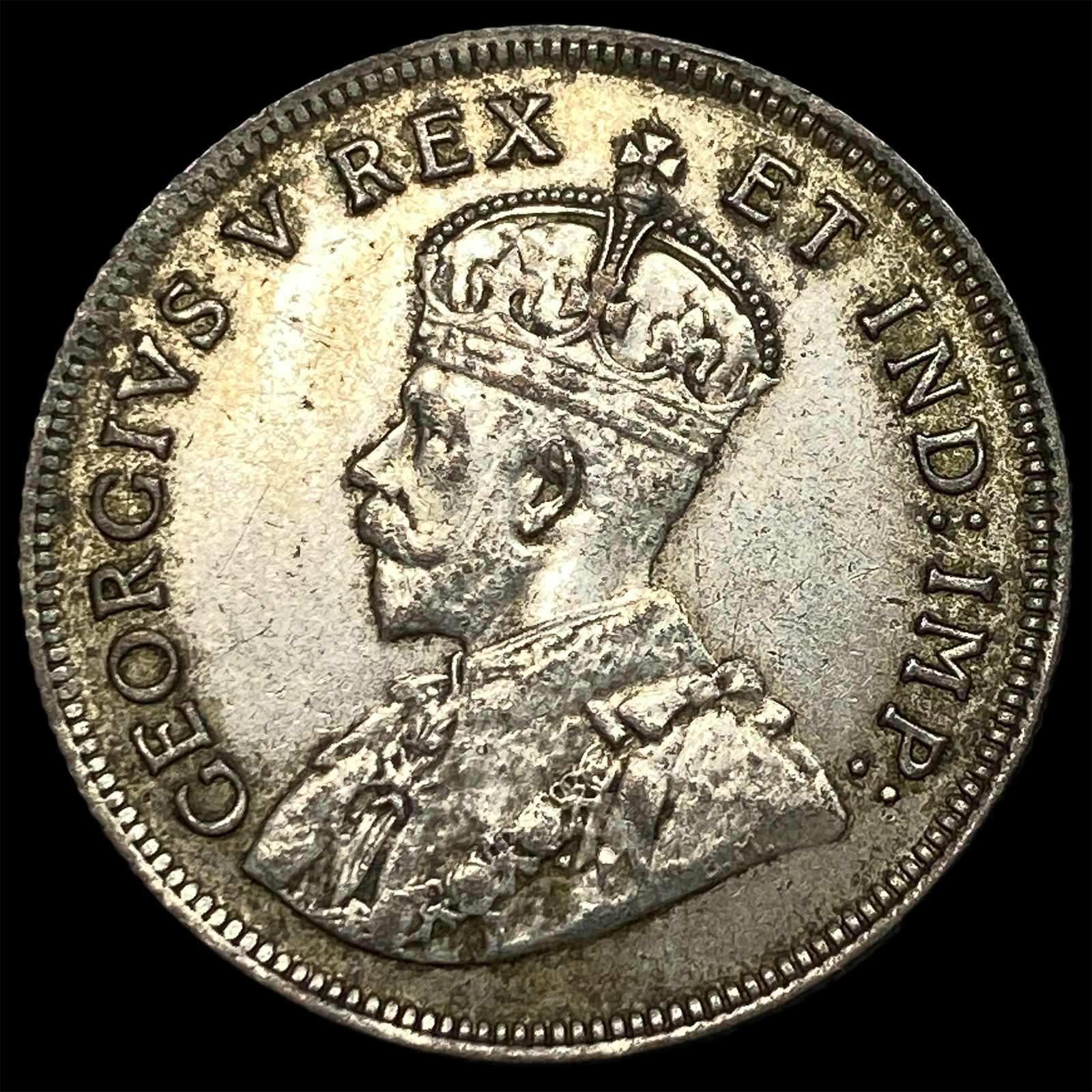 1925 East Africa Silver 1 Shilling CLOSELY UNCIRCULATED: 1925 East Africa Silver 1 Shilling CLOSELY UNCIRCULATED