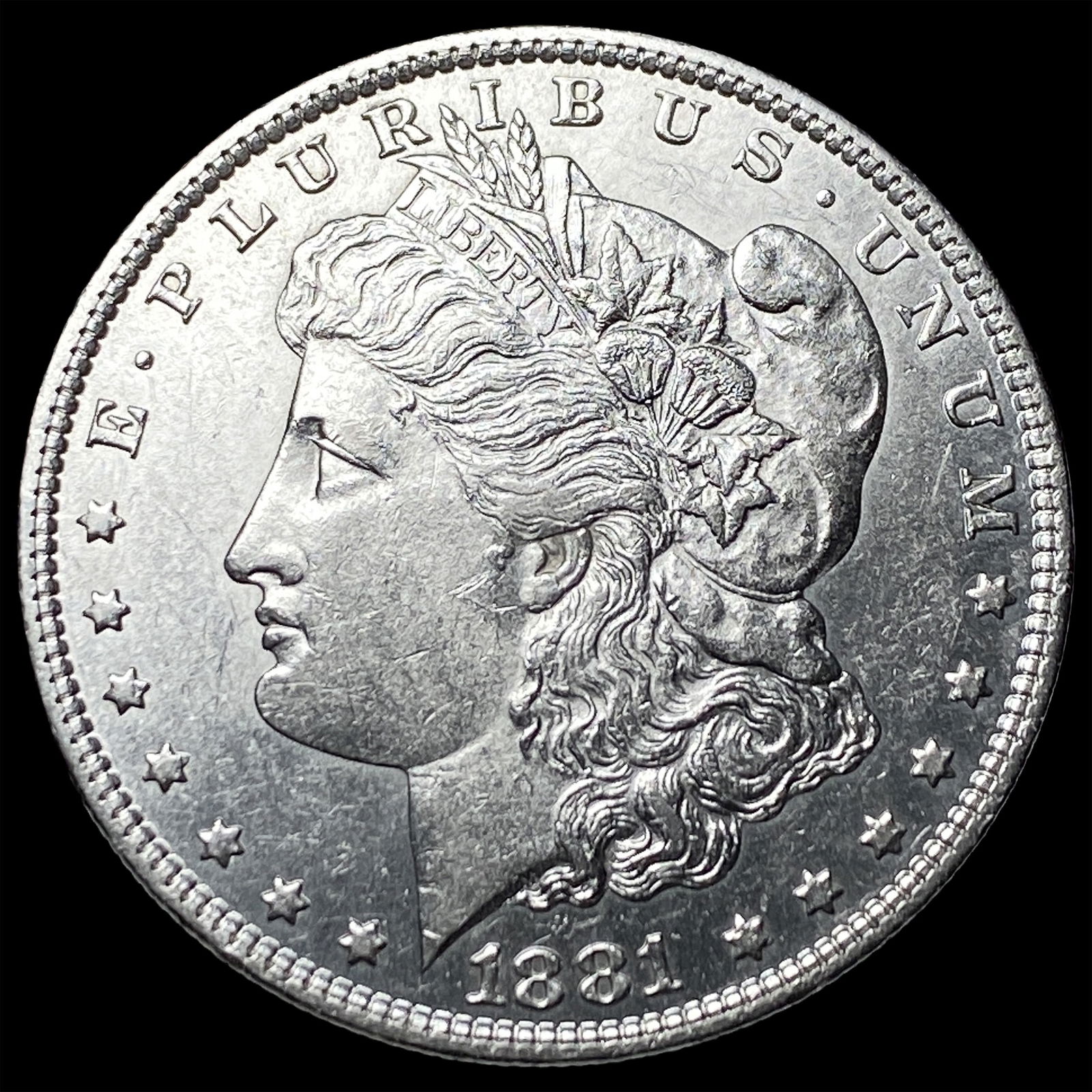 1881-O Silver Morgan Dollar CHOICE BU: 1881-O Silver Morgan Dollar CHOICE BU