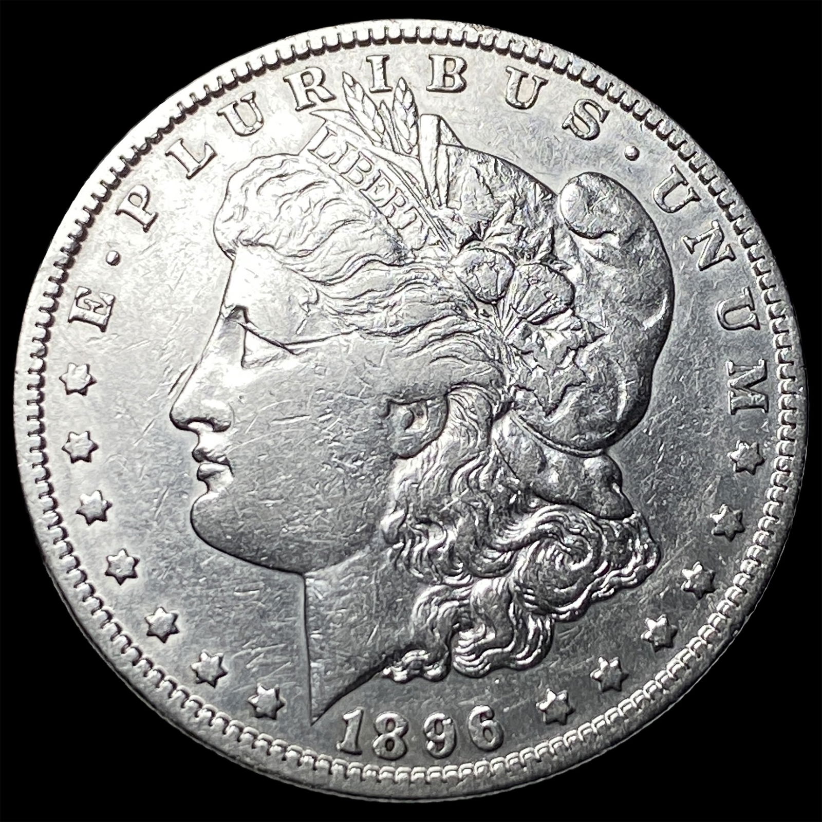 1896-O Silver Morgan Dollar CLOSELY UNCIRCULATED: 1896-O Silver Morgan Dollar CLOSELY UNCIRCULATED