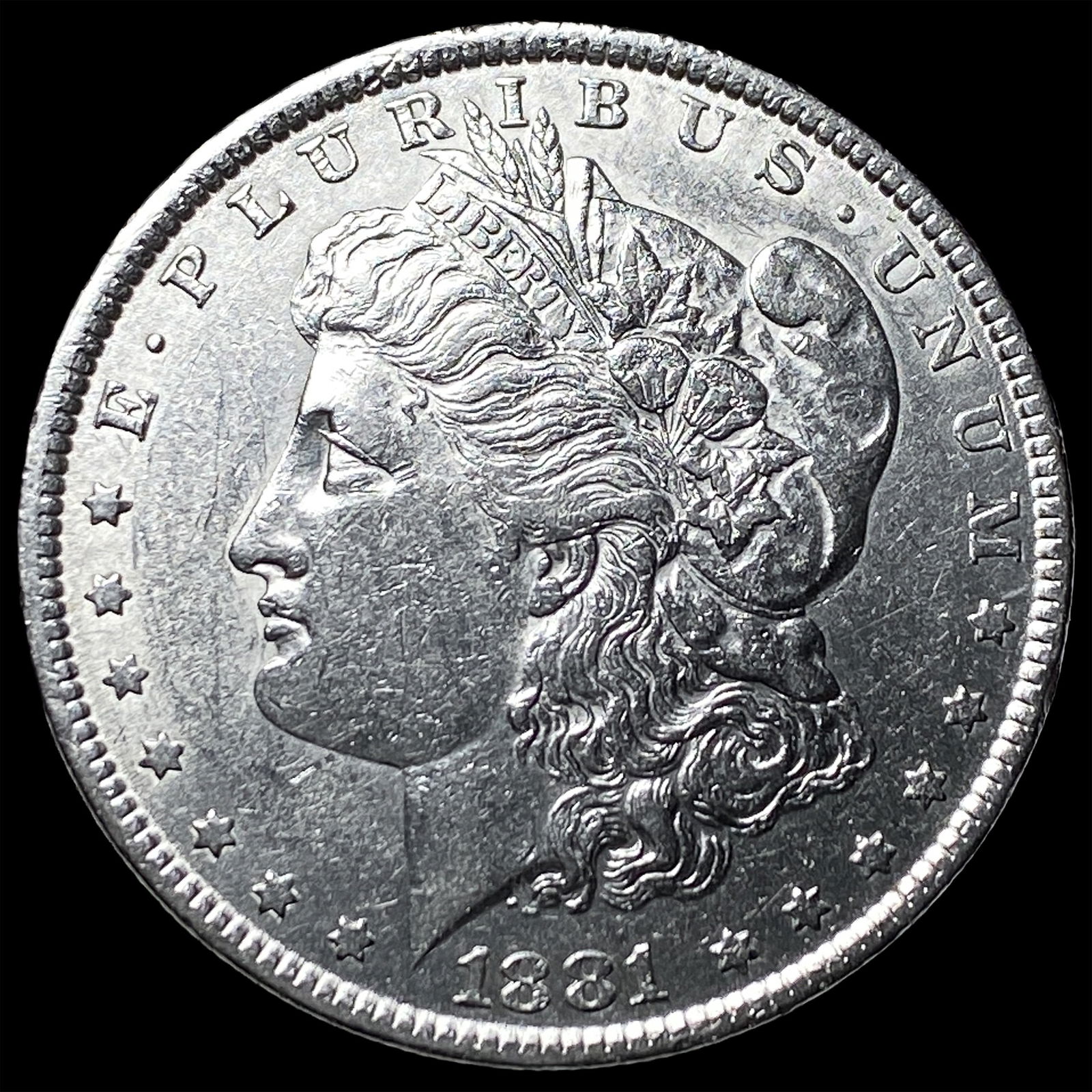 1881 Morgan Silver Dollar UNCIRCULATED: 1881 Morgan Silver Dollar UNCIRCULATED