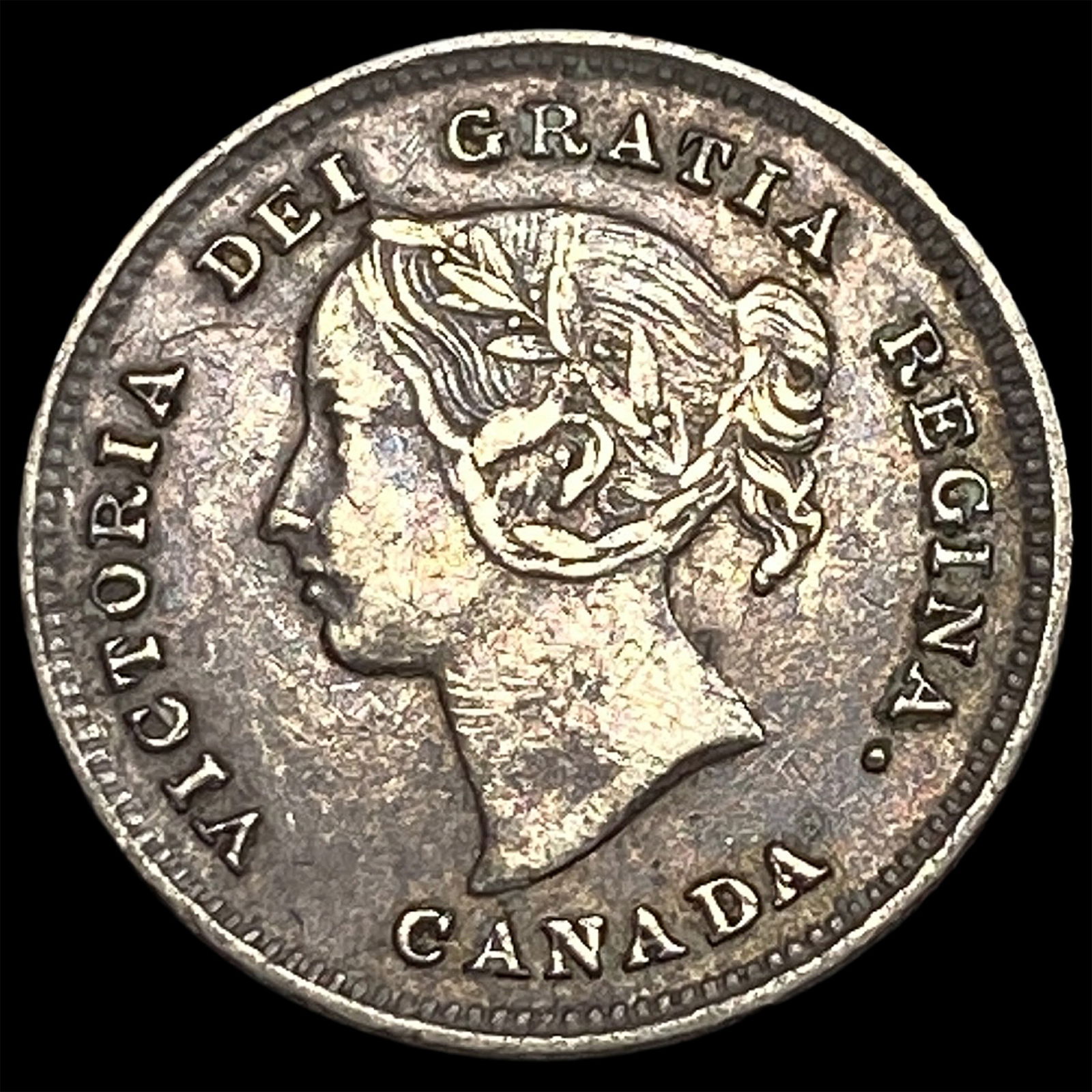 1891 Canada Silver 5 Cents CLOSELY UNCIRCULATED: 1891 Canada Silver 5 Cents CLOSELY UNCIRCULATED