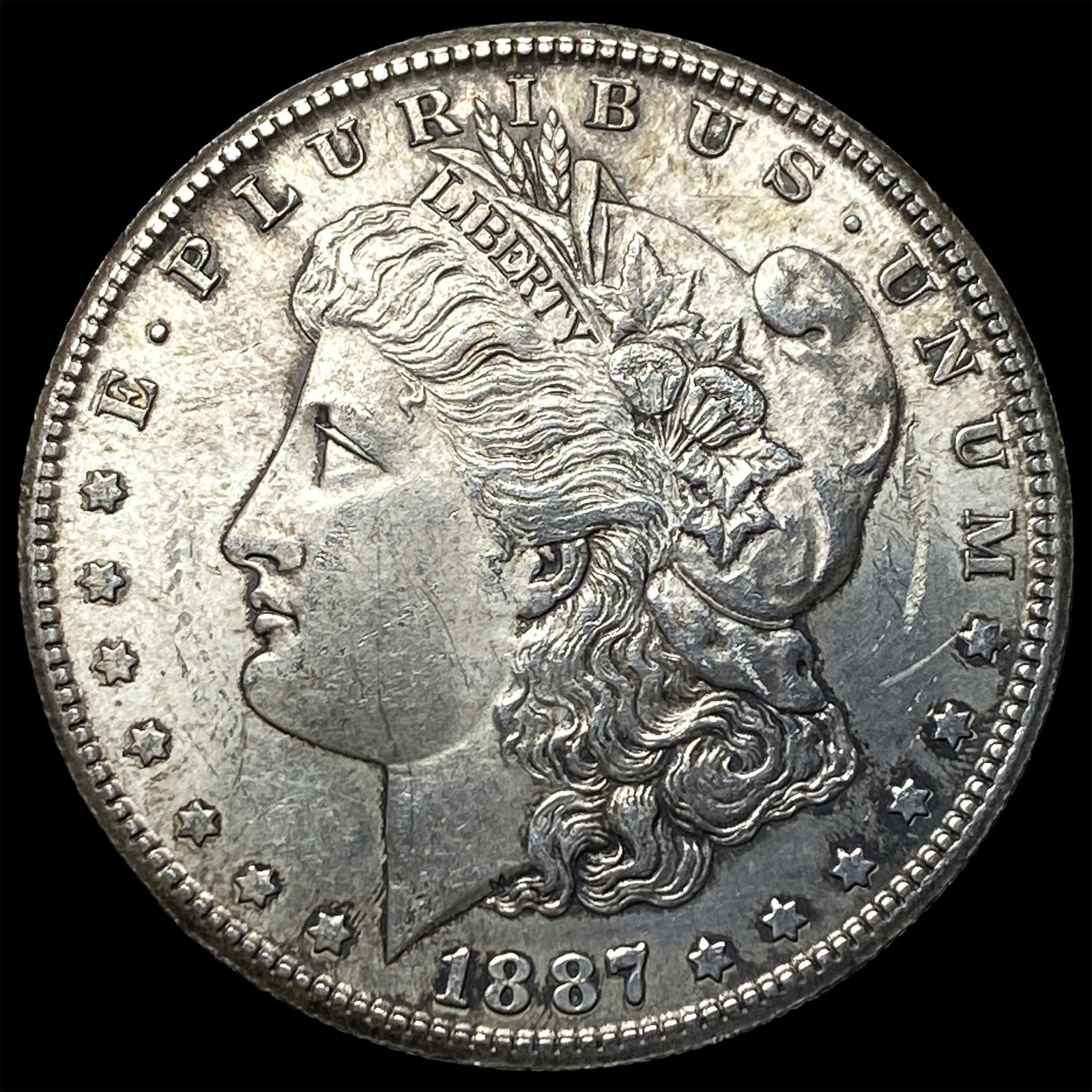 1887-S Silver Morgan Dollar UNCIRCULATED: 1887-S Silver Morgan Dollar UNCIRCULATED