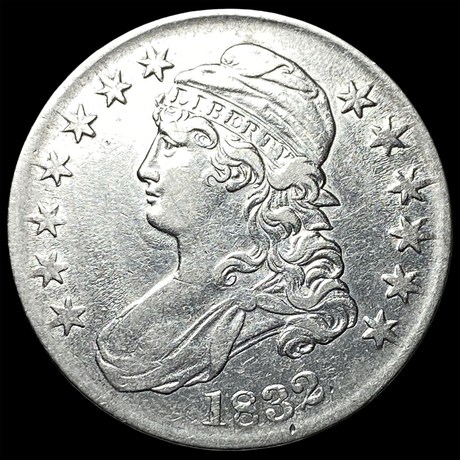 1832 Capped Bust Half Dollar CHOICE AU: 1832 Capped Bust Half Dollar CHOICE AU