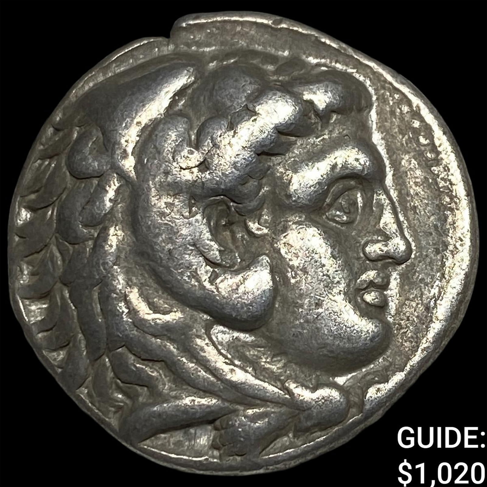 Macedonian Kingdom Type of Alexander III 310-275 BC Silver Tet. NEARLY UNCIRCULATED: Macedonian Kingdom Type of Alexander III 310-275 BC Silver Tet. NEARLY UNCIRCULATED