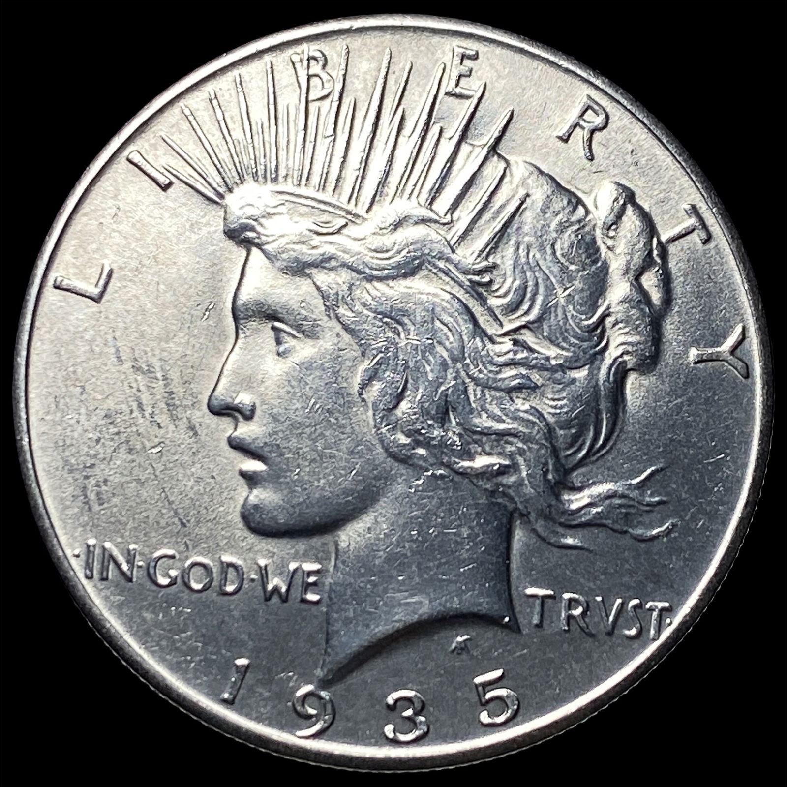 1935 Silver Peace Dollar UNCIRCULATED: 1935 Silver Peace Dollar UNCIRCULATED