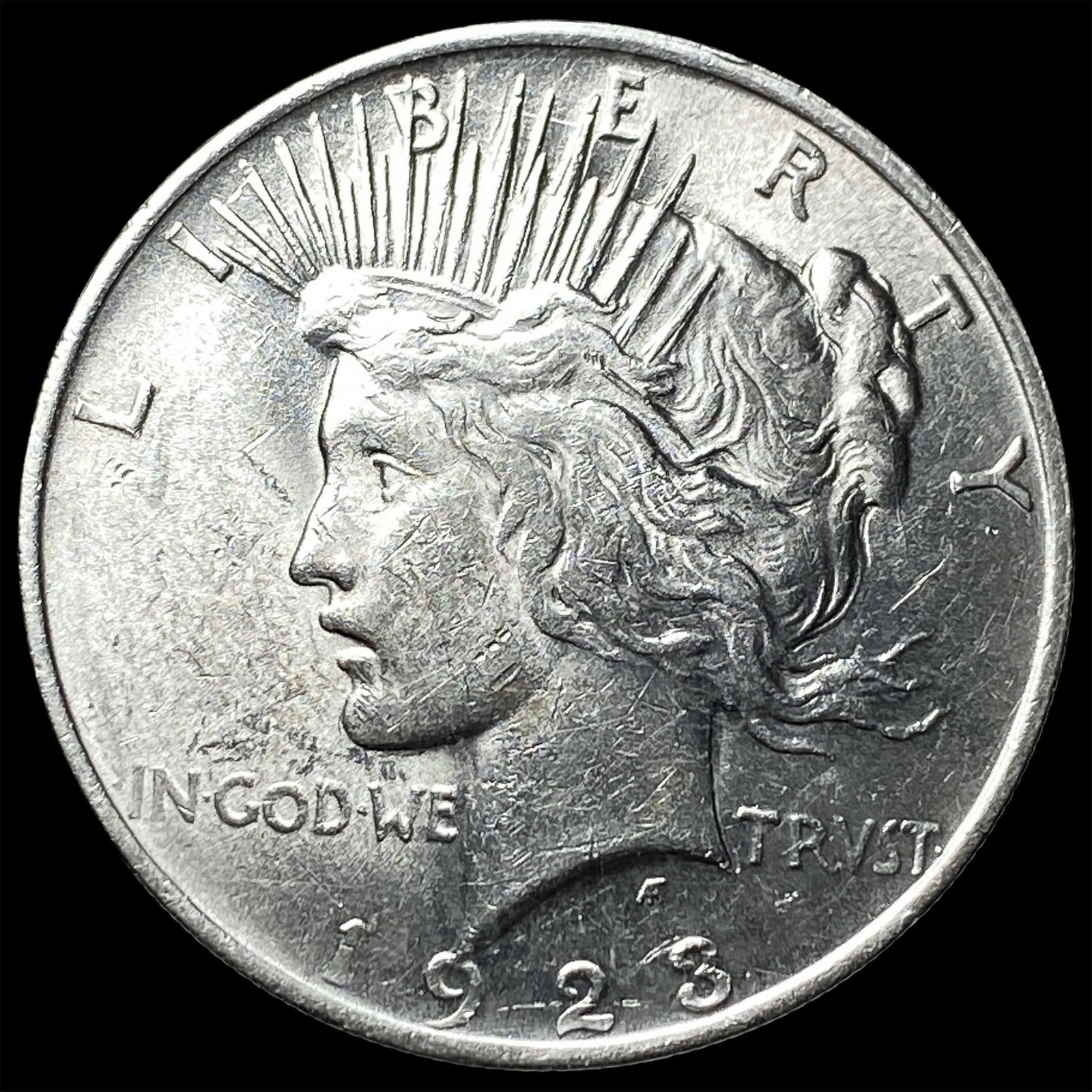 1923 Silver Peace Dollar UNCIRCULATED: 1923 Silver Peace Dollar UNCIRCULATED