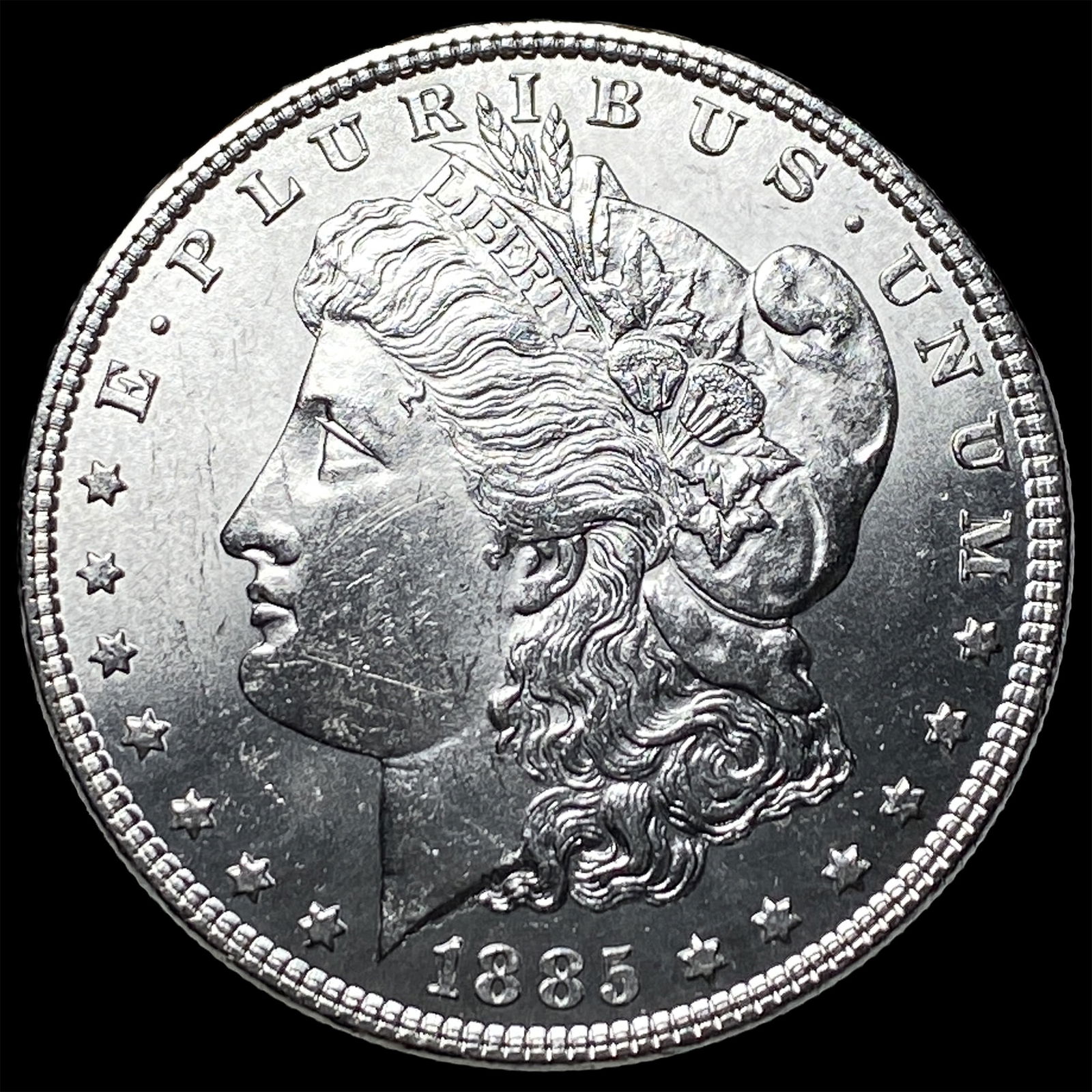 1885 Morgan Silver Dollar CHOICE BU: 1885 Morgan Silver Dollar CHOICE BU