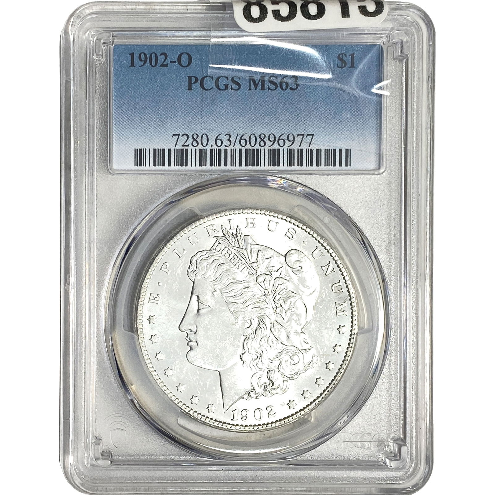 1902-O Morgan Silver Dollar PCGS MS63: 1902-O Morgan Silver Dollar PCGS MS63