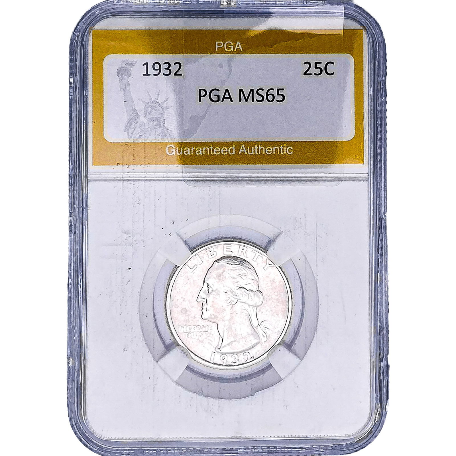 1932 Washington Silver Quarter PGA MS65 (1 of 2)