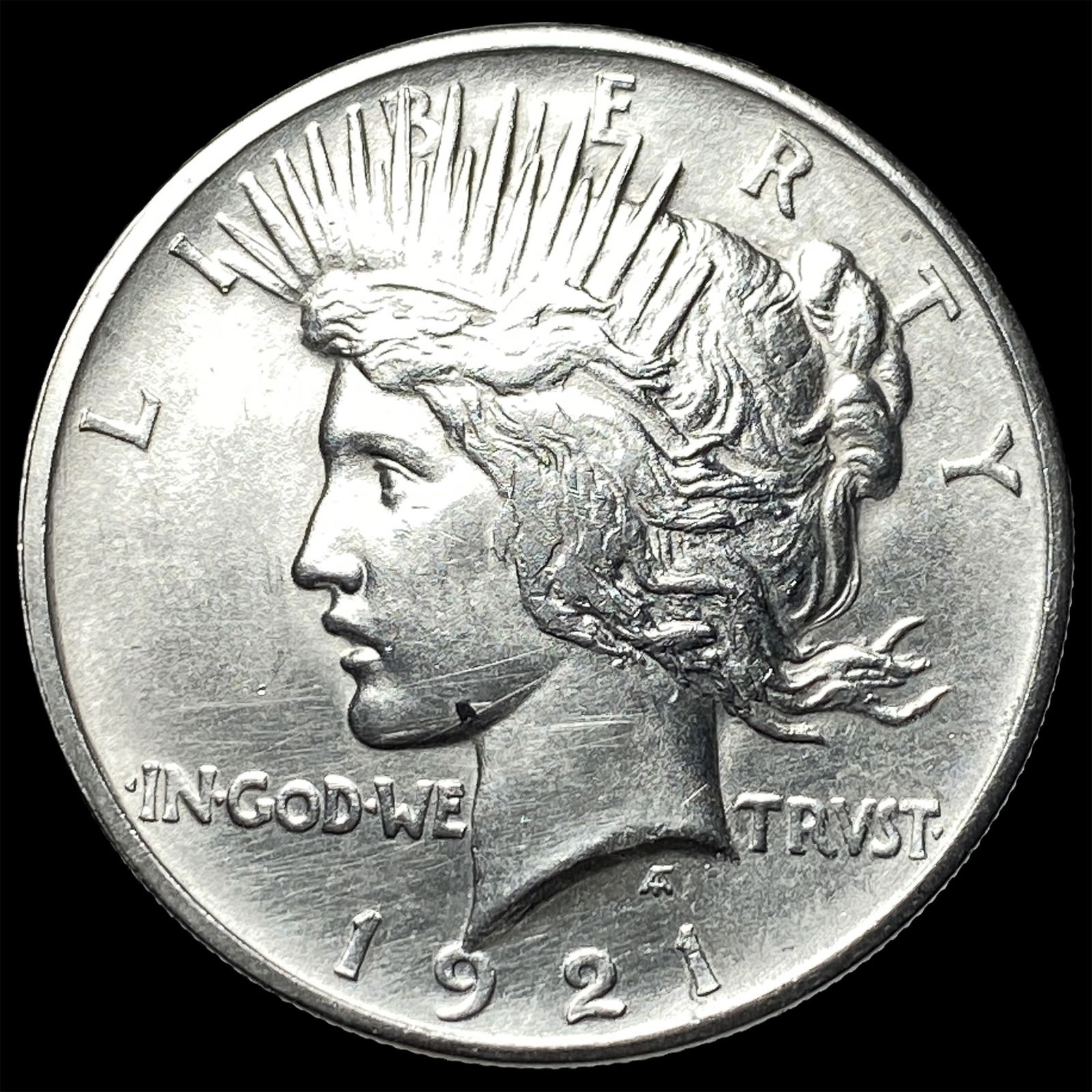 1921 Silver Peace Dollar UNCIRCULATED: 1921 Silver Peace Dollar UNCIRCULATED