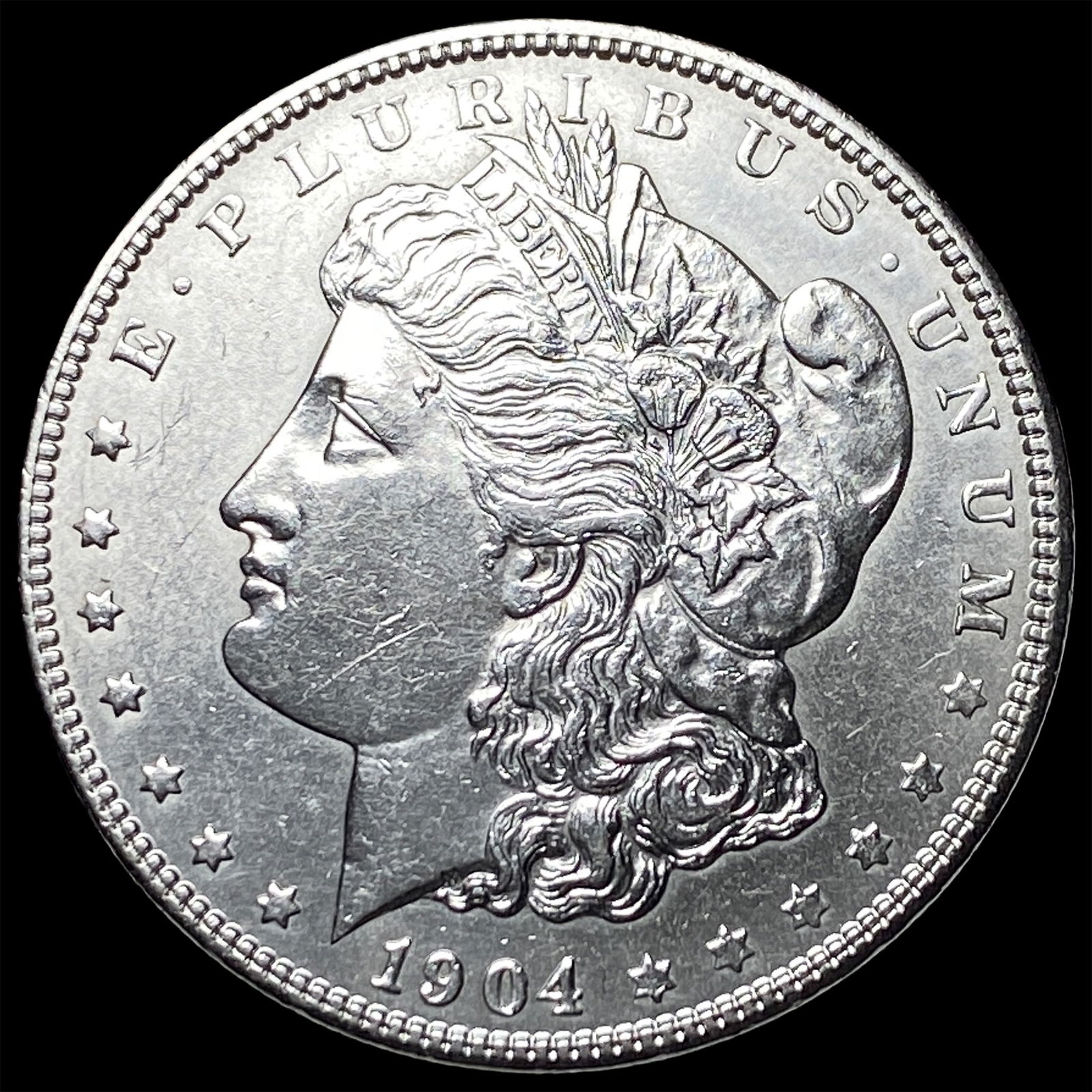 1904-O Silver Morgan Dollar UNCIRCULATED: 1904-O Silver Morgan Dollar UNCIRCULATED