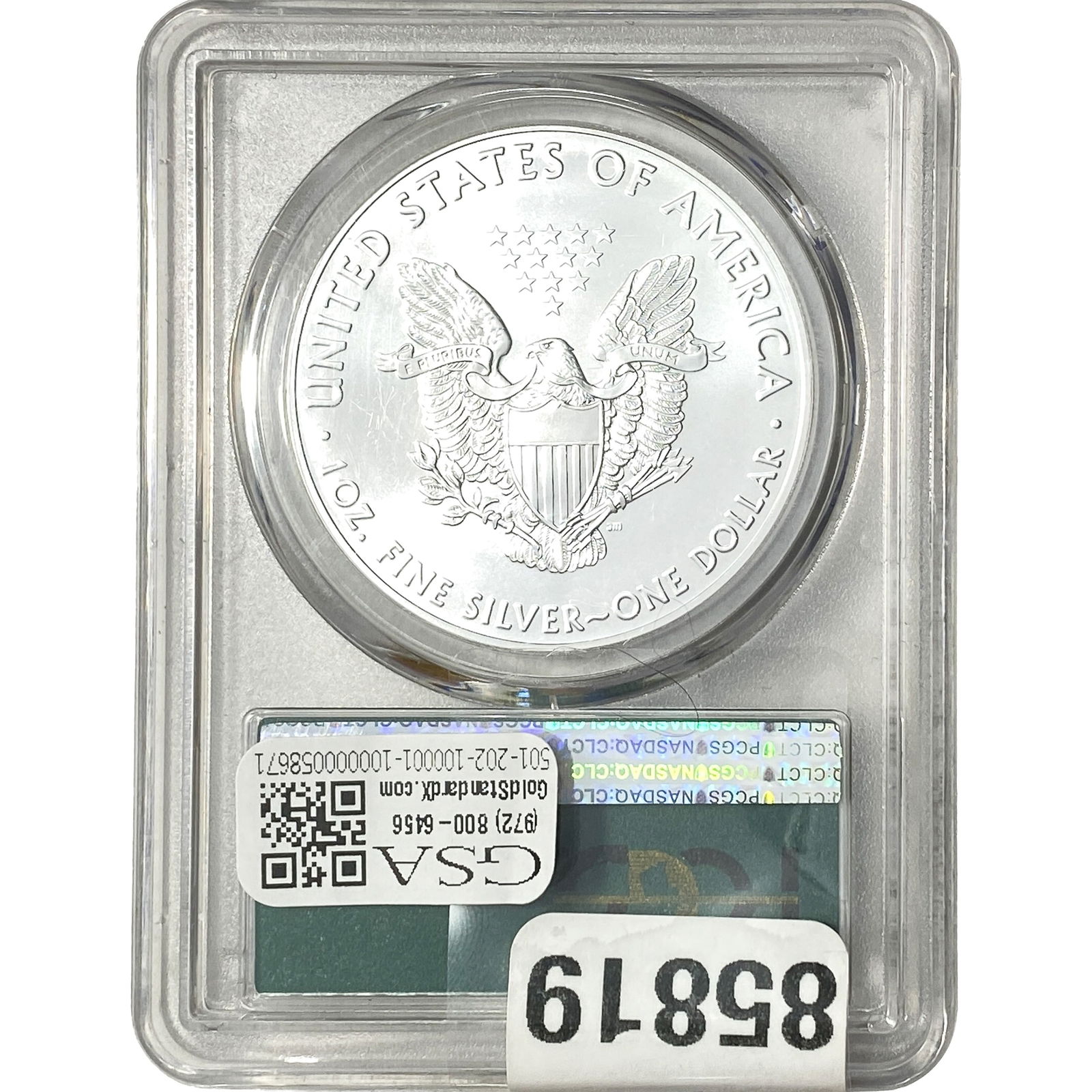 2017 Silver Eagle PCGS MS70 - 2