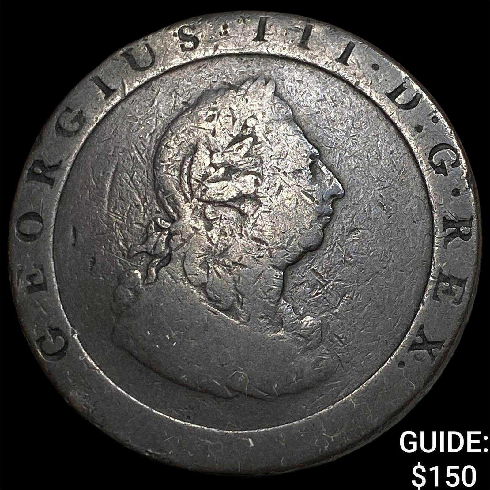 1897 Great Britain Copper Cart Wheel Penny ABOUT UNCIRCULATED: 1897 Great Britain Copper Cart Wheel Penny ABOUT UNCIRCULATED