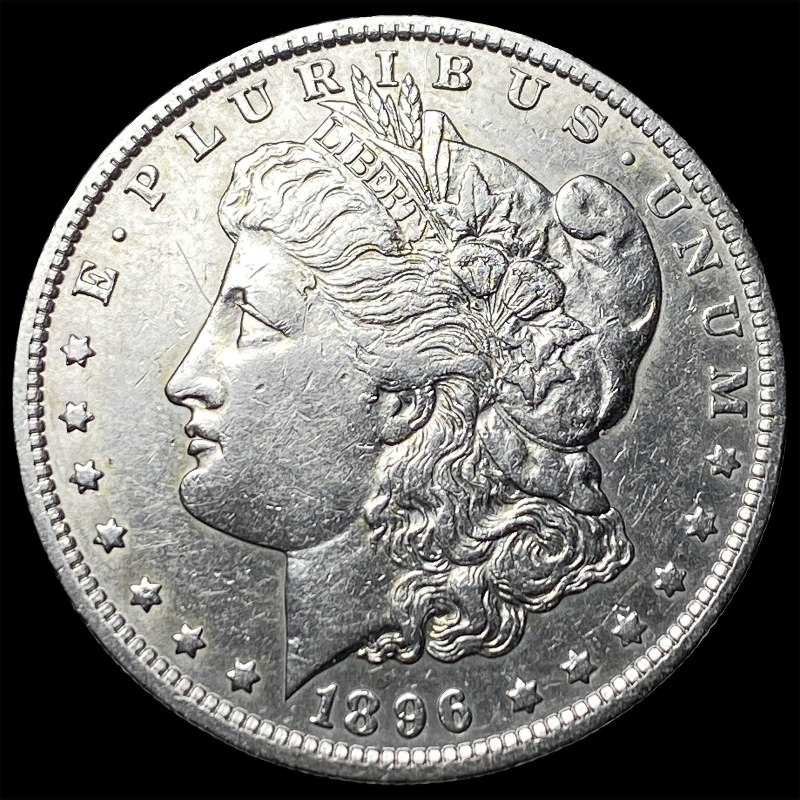 1896-O Silver Morgan Dollar CHOICE AU: 1896-O Silver Morgan Dollar CHOICE AU