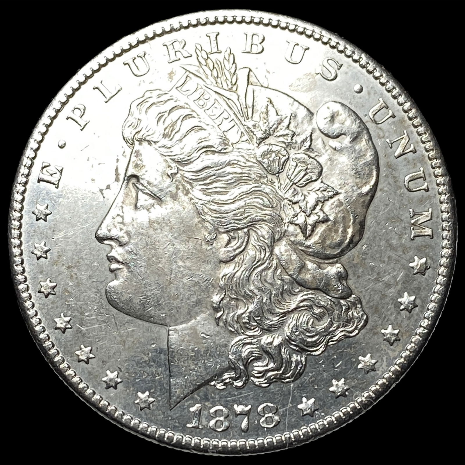1878 Silver Morgan Dollar CHOICE BU: 1878 Silver Morgan Dollar CHOICE BU