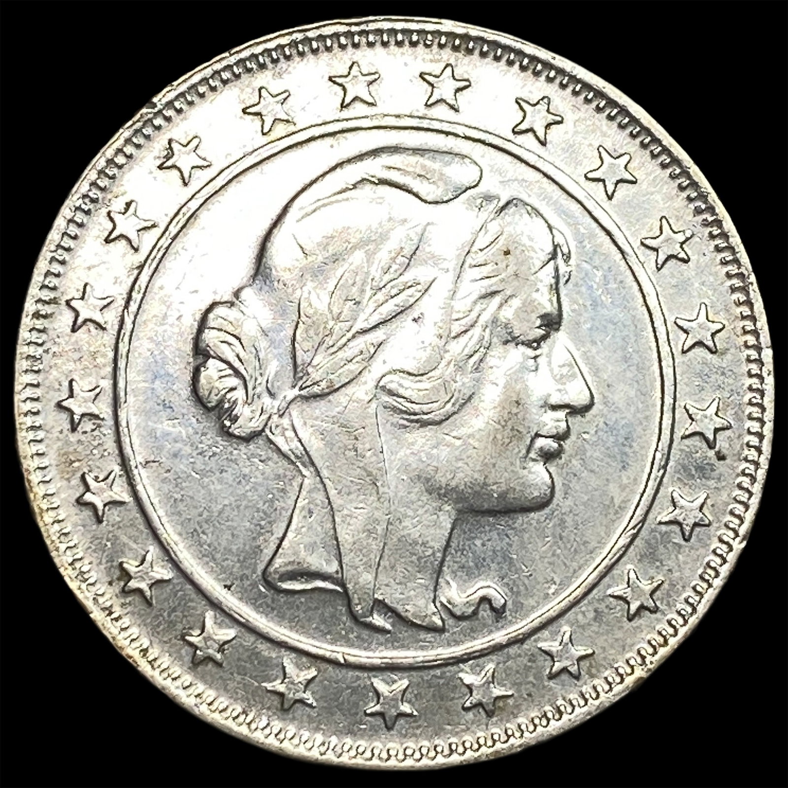 1924 Brazil Silver 2000 Reis UNCIRCULATED (1 of 2)