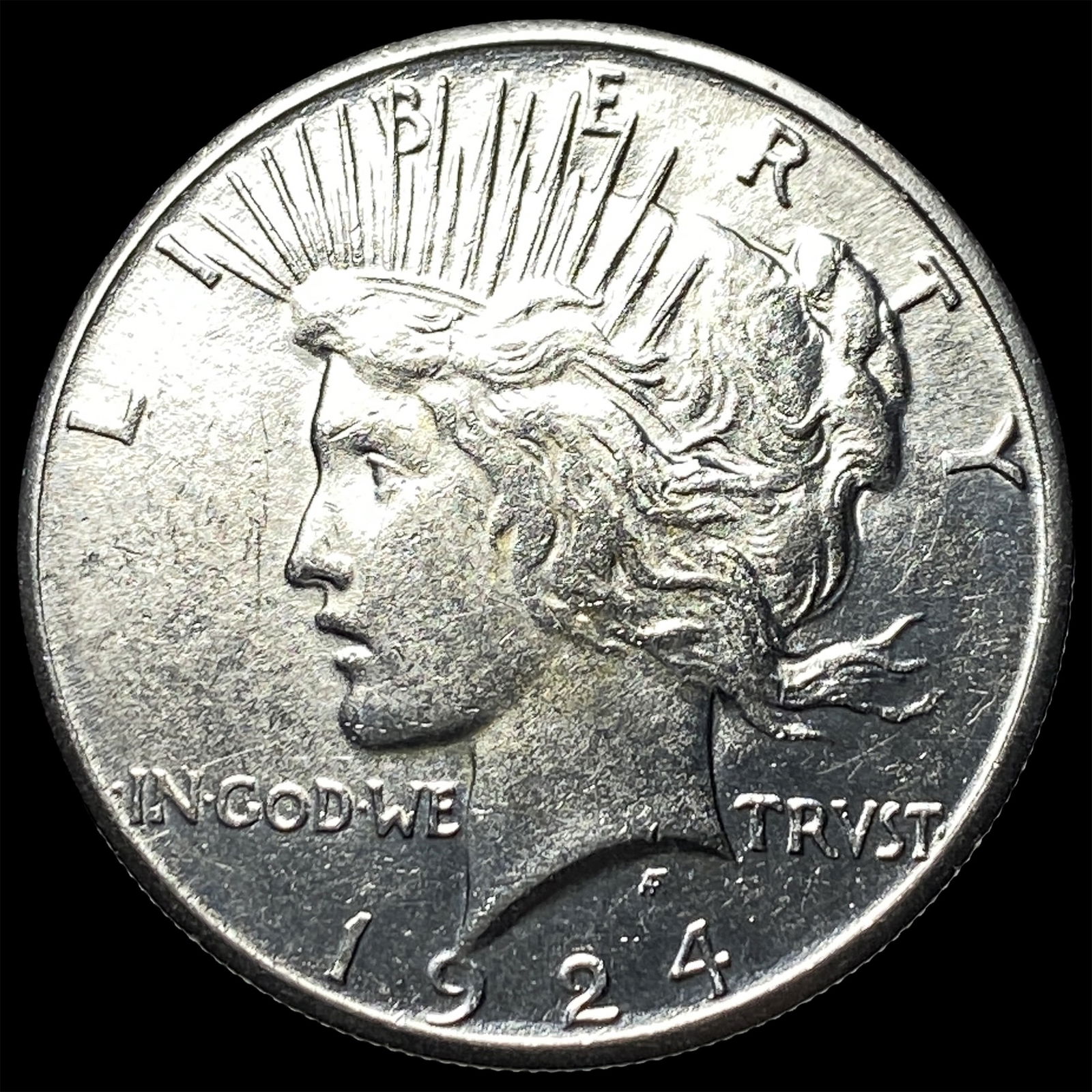 1924 Peace Silver Dollar UNCIRCULATED: 1924 Peace Silver Dollar UNCIRCULATED