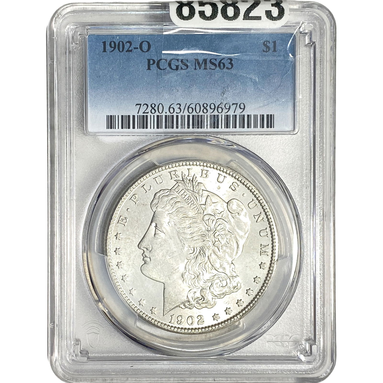1902-O Morgan Silver Dollar PCGS MS63: 1902-O Morgan Silver Dollar PCGS MS63