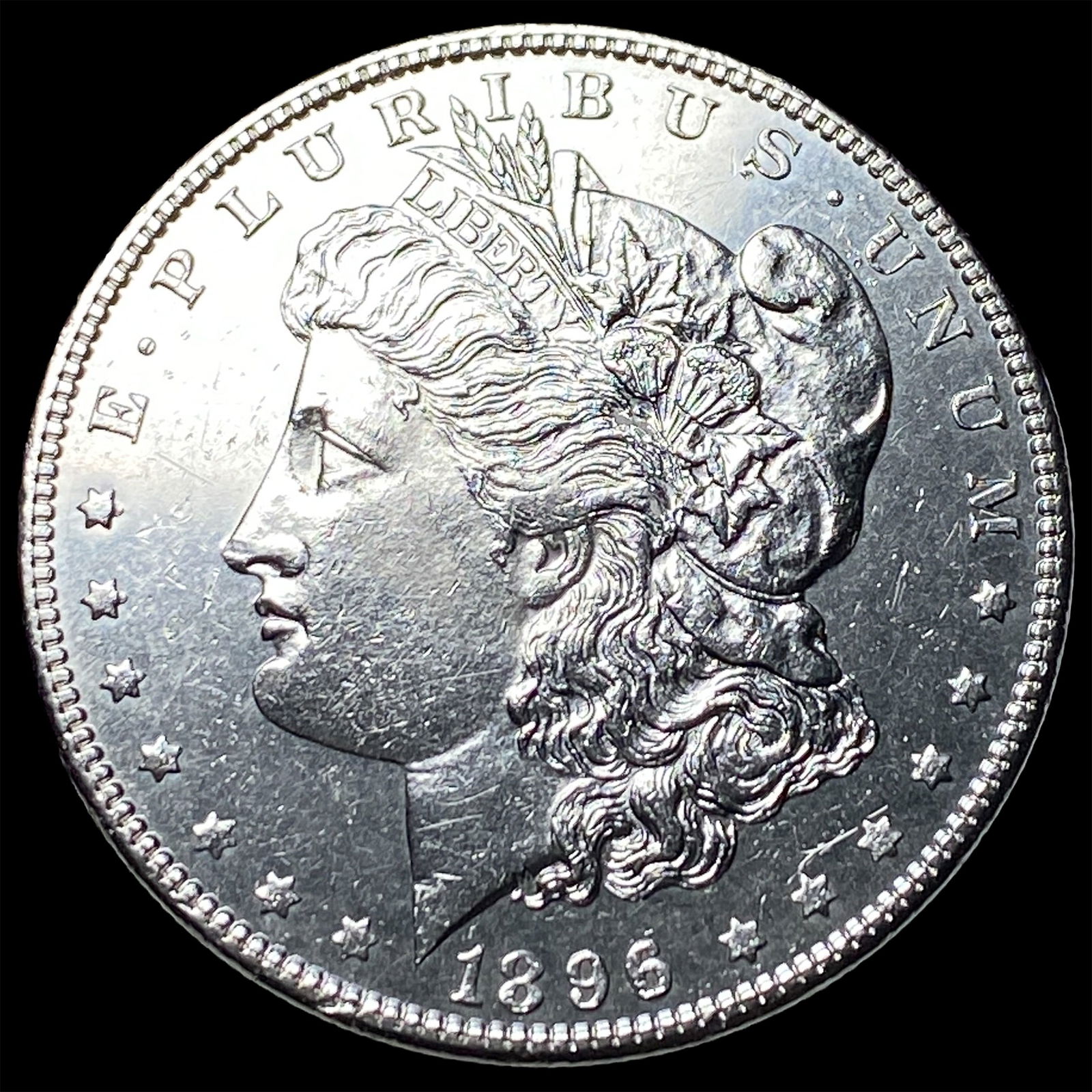 1896 Silver Morgan Dollar UNCIRCULATED: 1896 Silver Morgan Dollar UNCIRCULATED