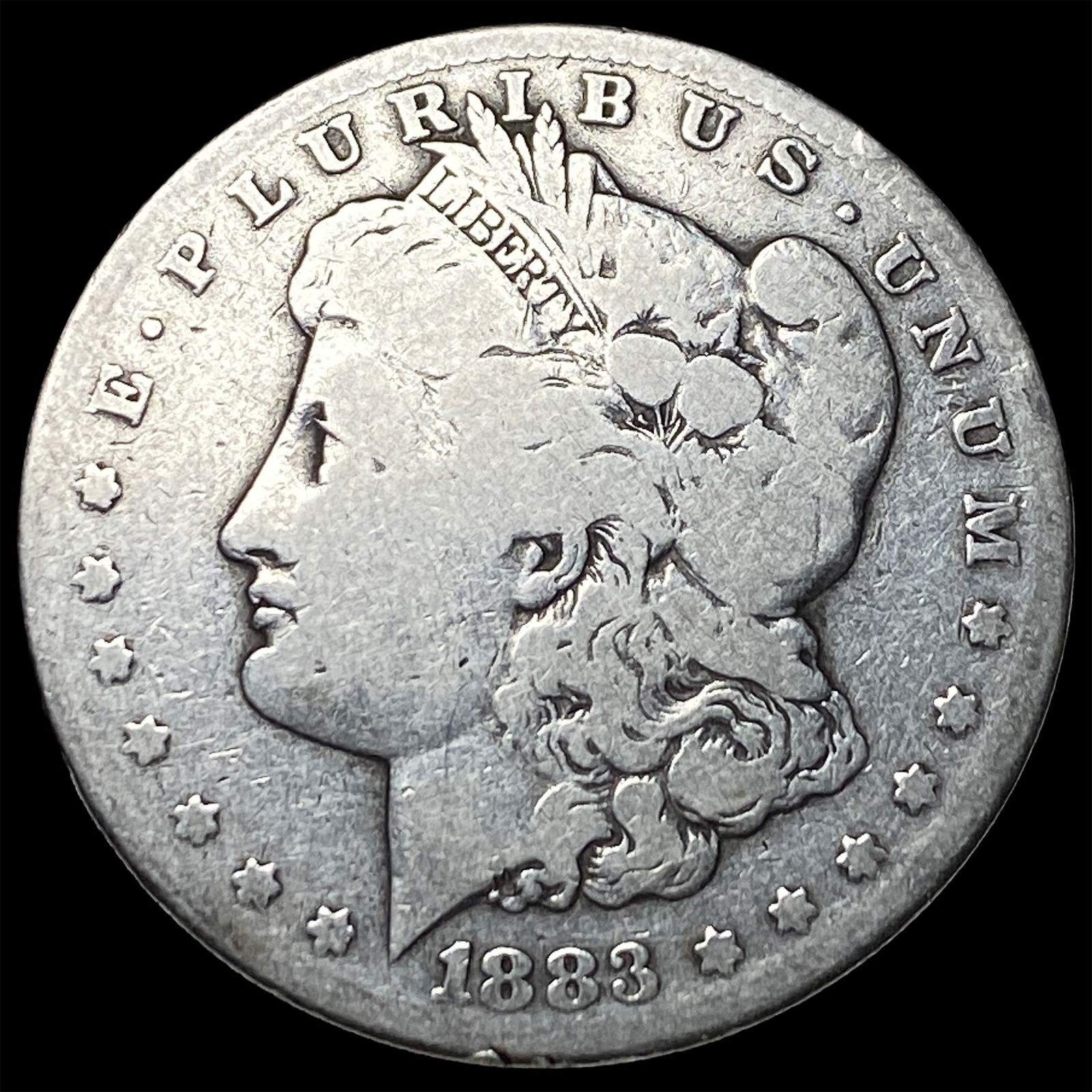 1883-S Silver Morgan Dollar LIGHTLY CIRCULATED: 1883-S Silver Morgan Dollar LIGHTLY CIRCULATED