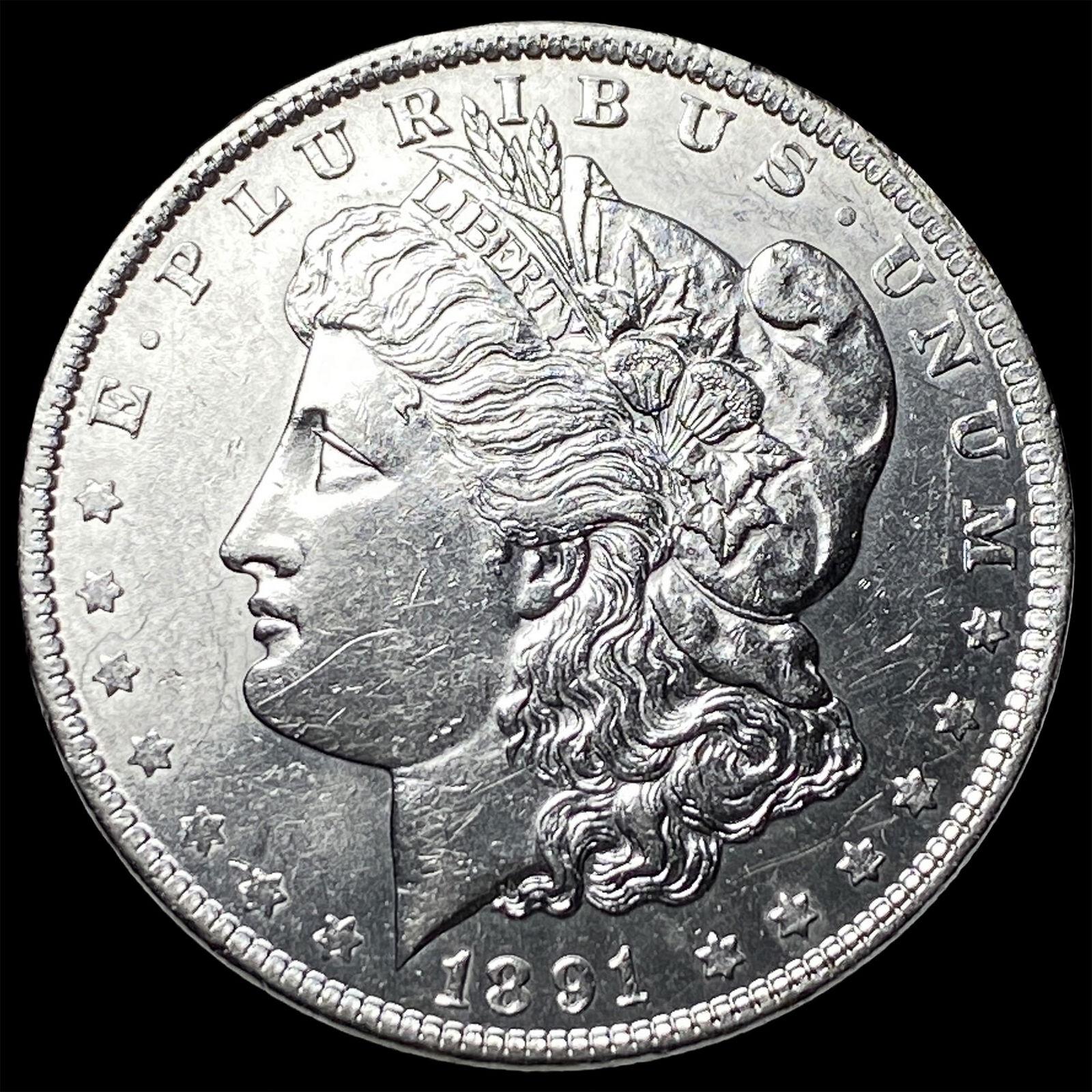 1891-S Silver Morgan Dollar UNCIRCULATED: 1891-S Silver Morgan Dollar UNCIRCULATED
