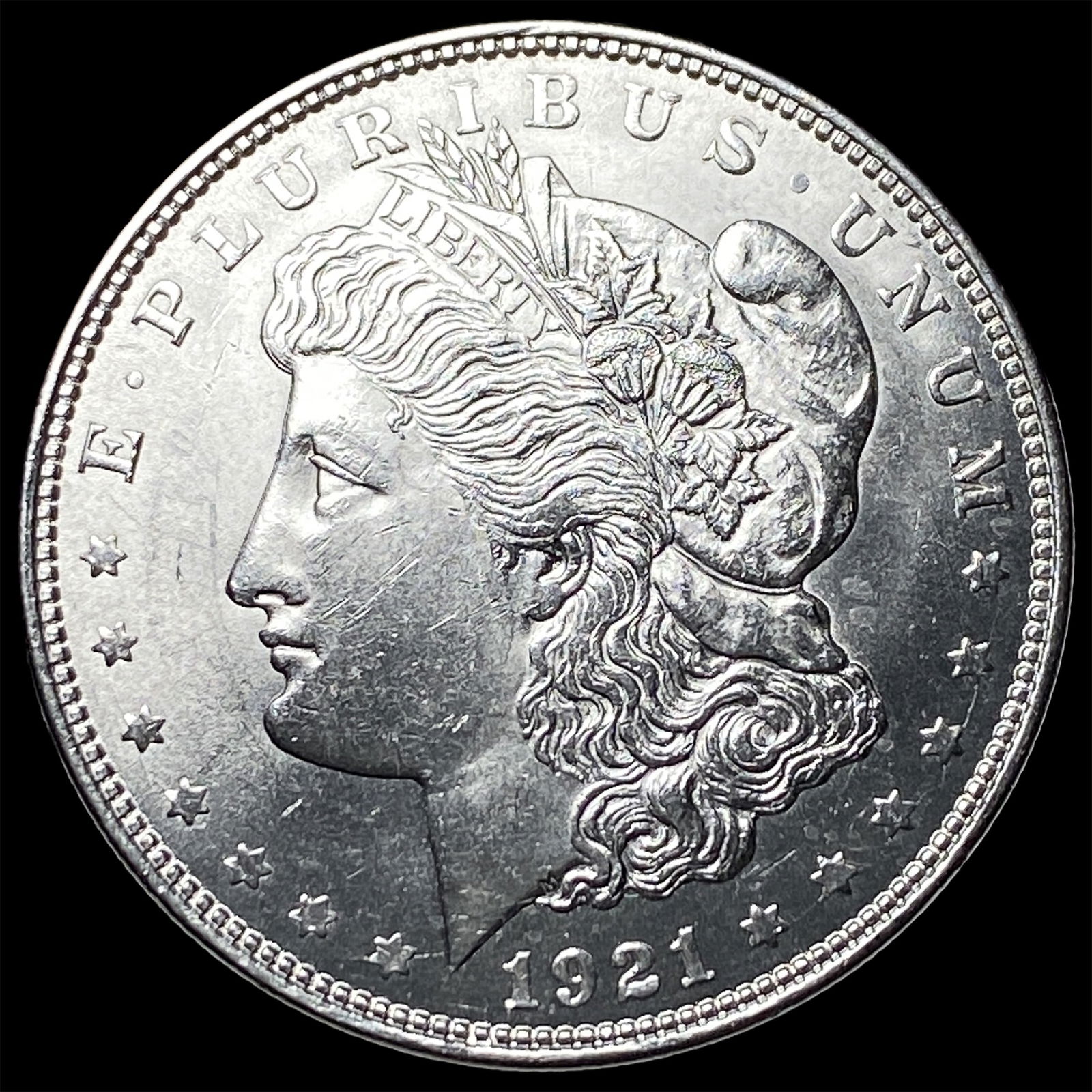 1921 Silver Morgan Dollar CHOICE BU (1 of 2)