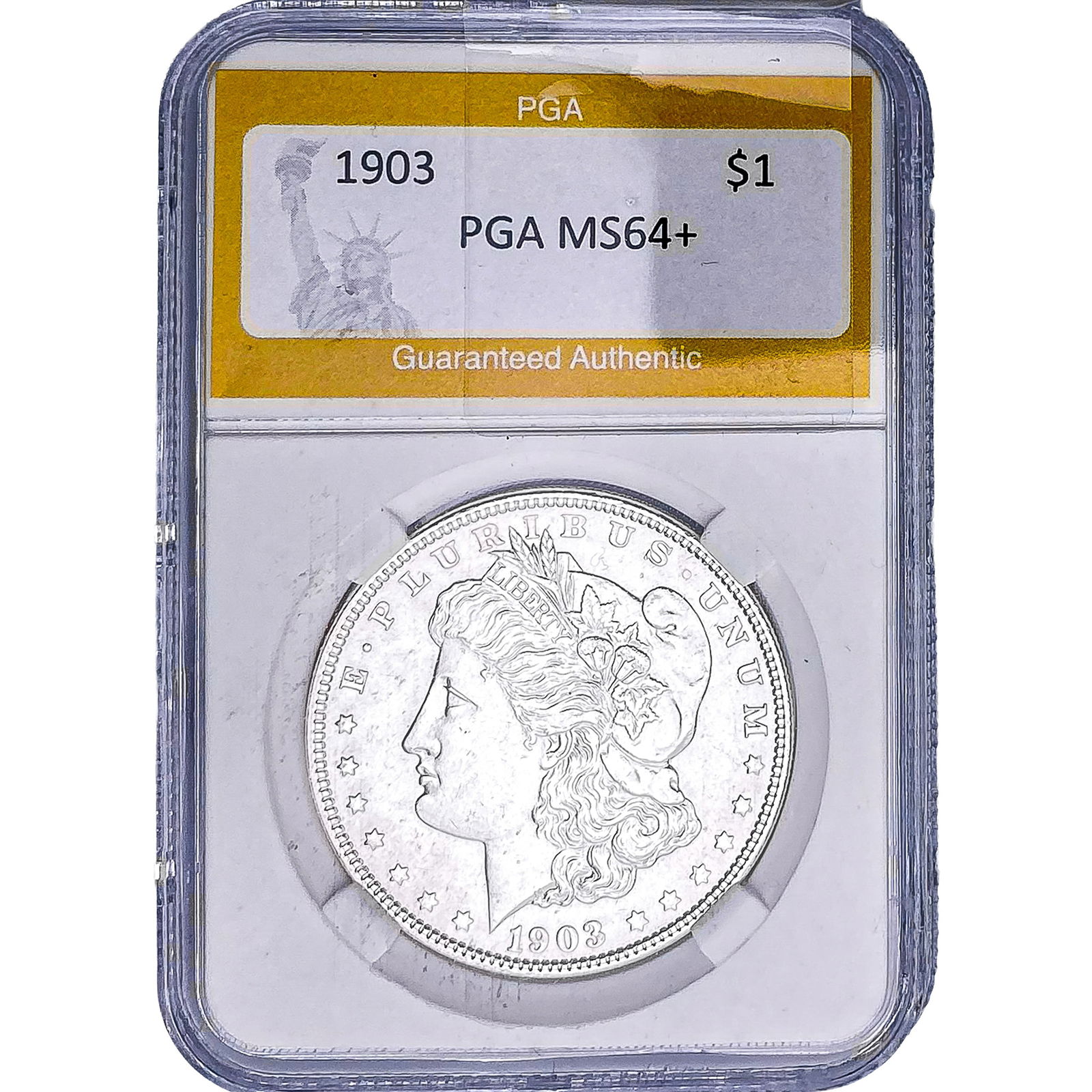 1903 Morgan Silver Dollar PGA MS64+: 1903 Morgan Silver Dollar PGA MS64+