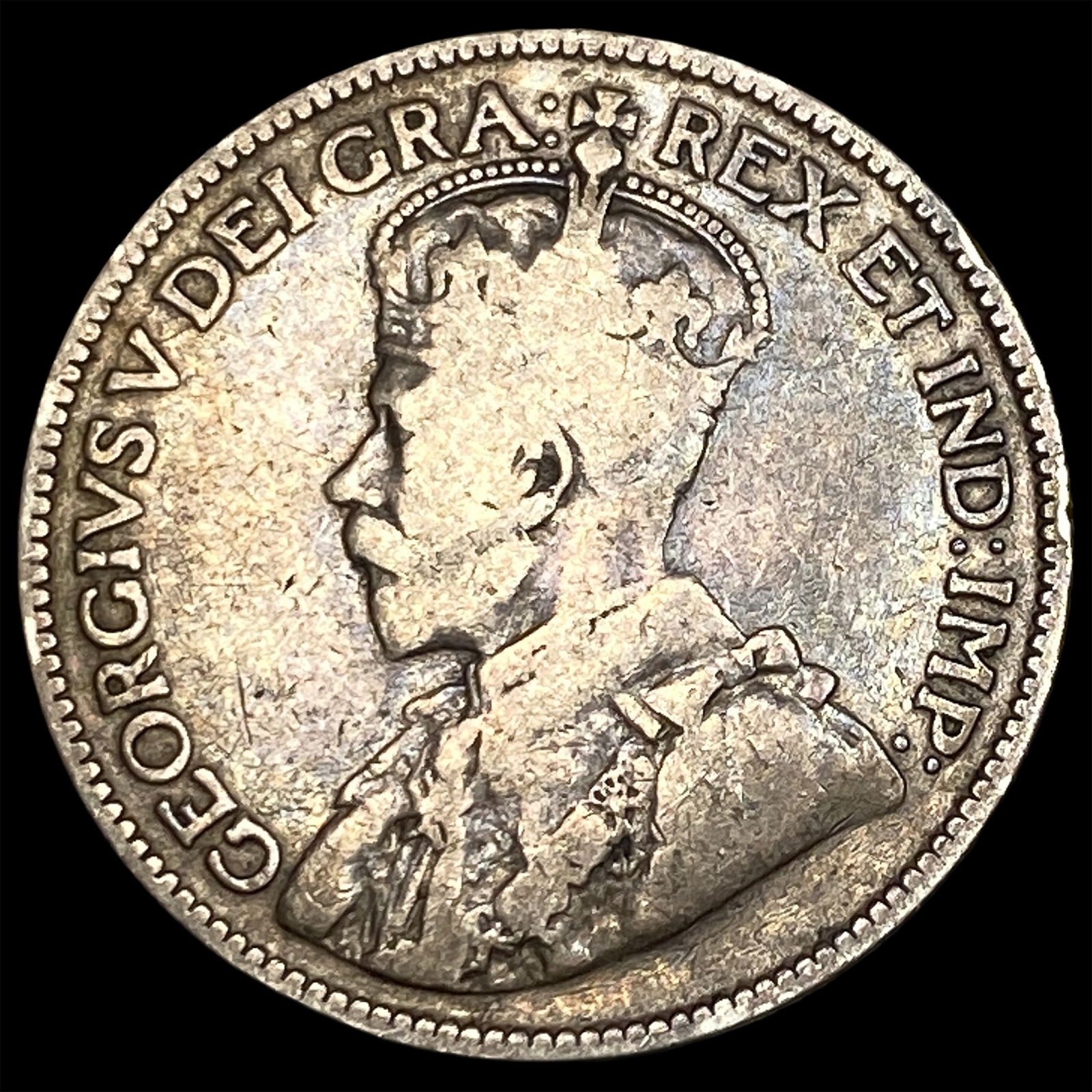 1912 Canada Silver 25 Cents NEARLY UNCIRCULATED: 1912 Canada Silver 25 Cents NEARLY UNCIRCULATED