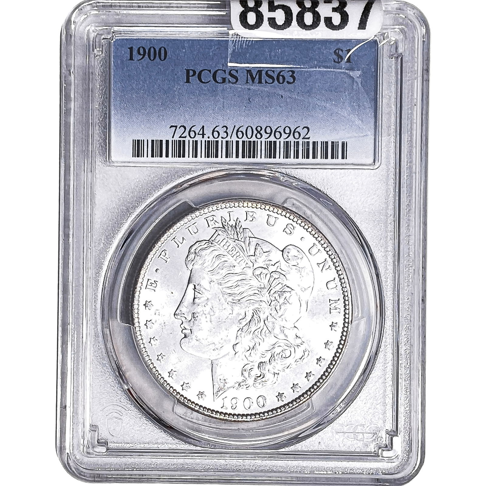 1900 Morgan Silver Dollar PCGS MS63: 1900 Morgan Silver Dollar PCGS MS63