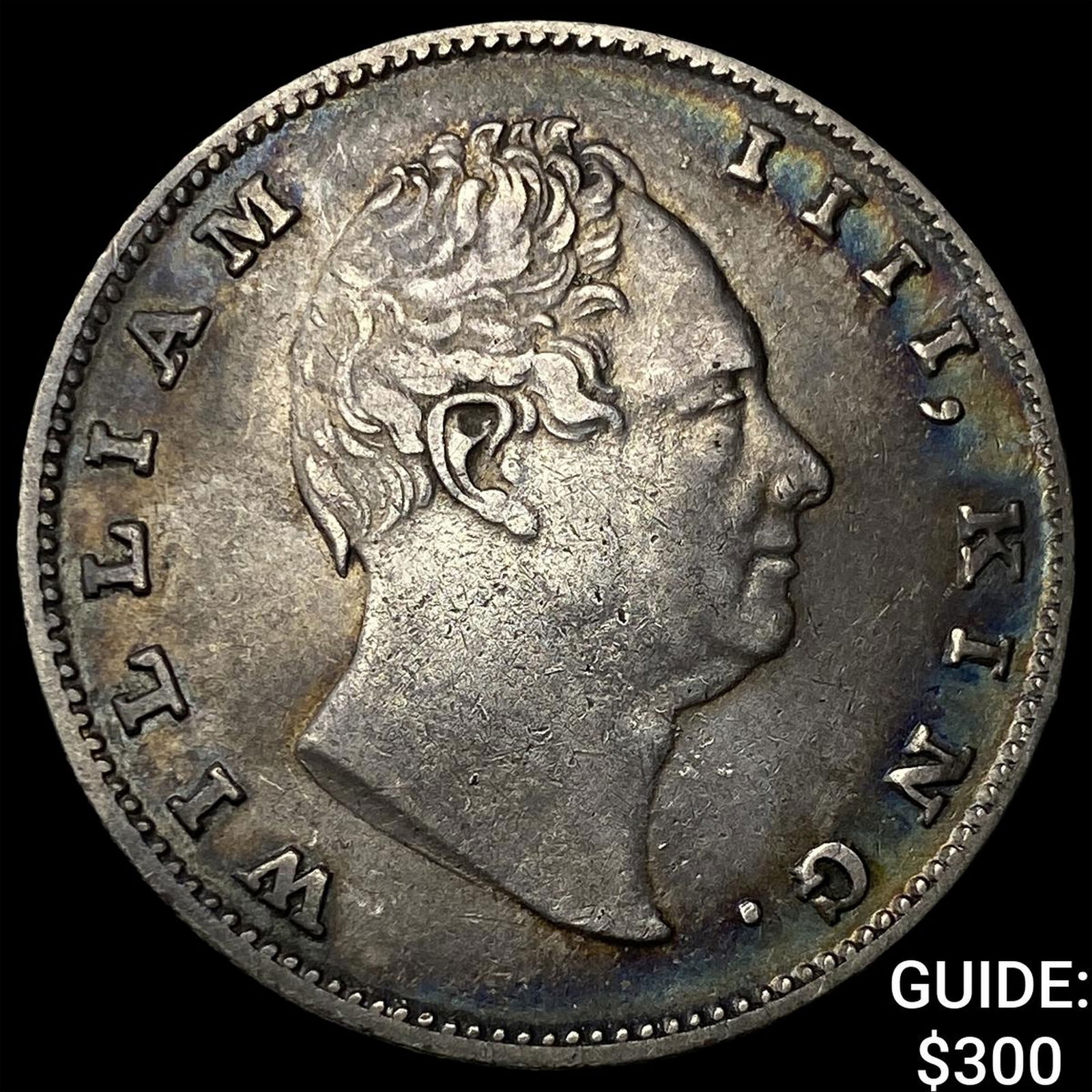 1835 British India Silver 1 Rupee CLOSELY UNCIRCULATED: 1835 British India Silver 1 Rupee CLOSELY UNCIRCULATED