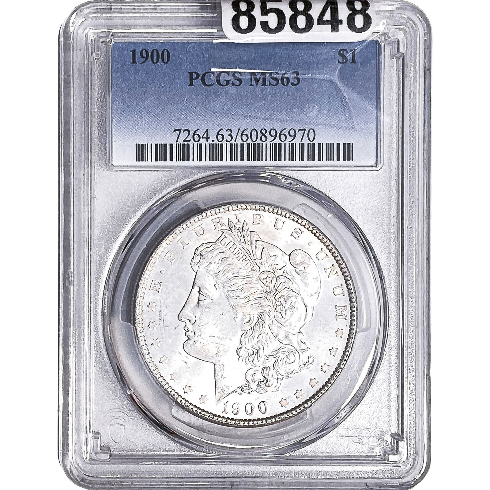 1900 Morgan Silver Dollar PCGS MS63: 1900 Morgan Silver Dollar PCGS MS63