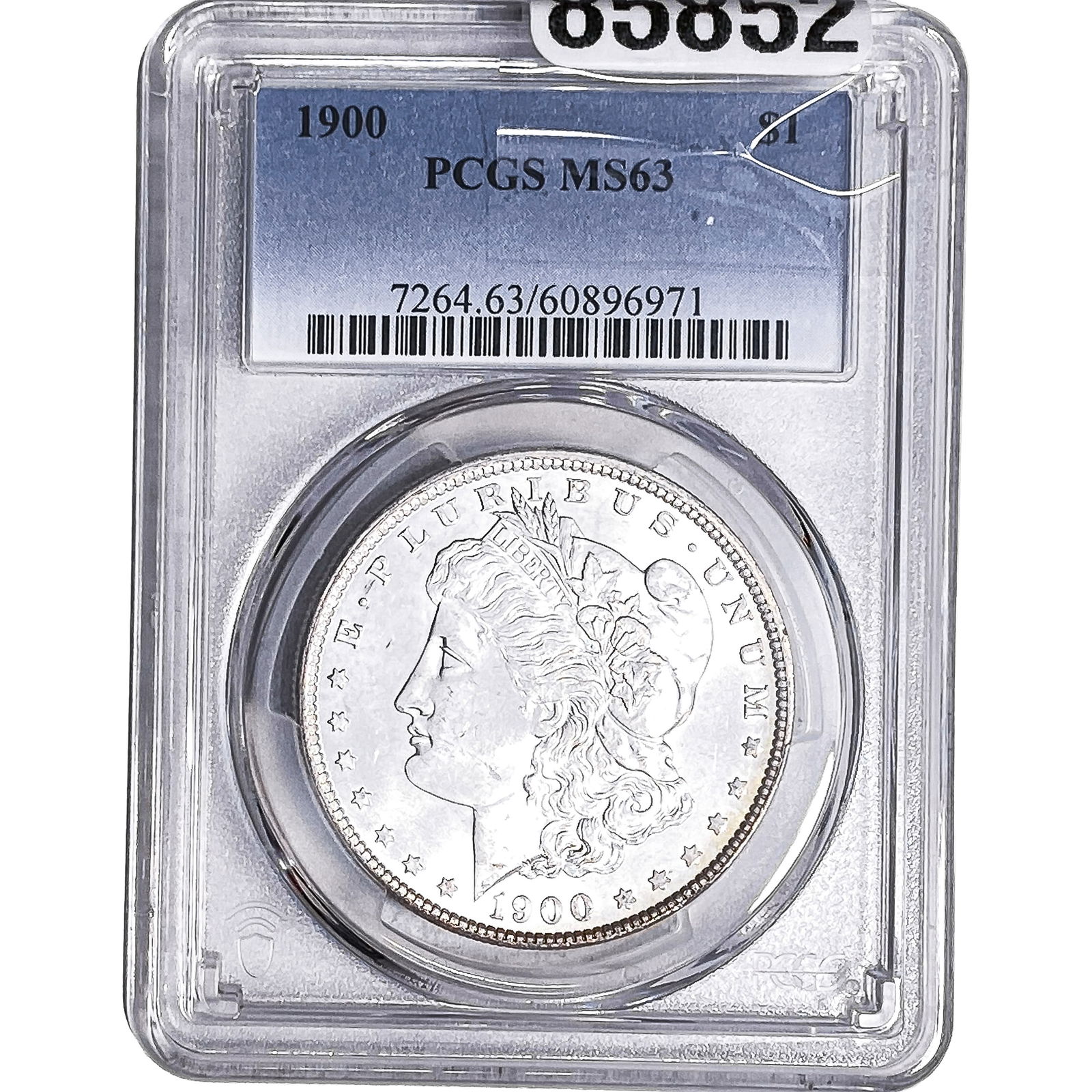 1900 Morgan Silver Dollar PCGS MMS63: 1900 Morgan Silver Dollar PCGS MMS63