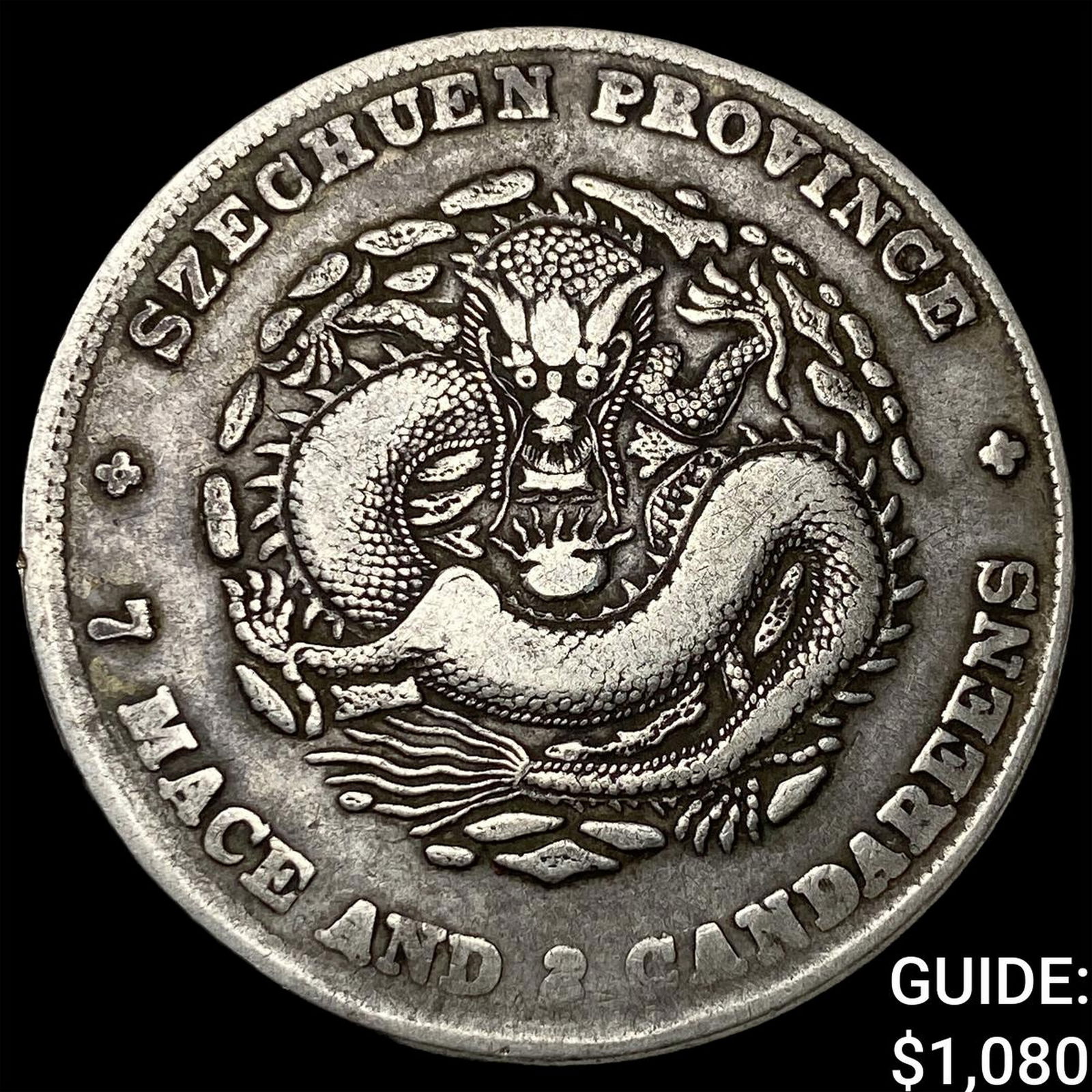 China, Sichuan 1901-08 Silver 1 Dollar NEARLY UNCIRCULATED (1 of 2)