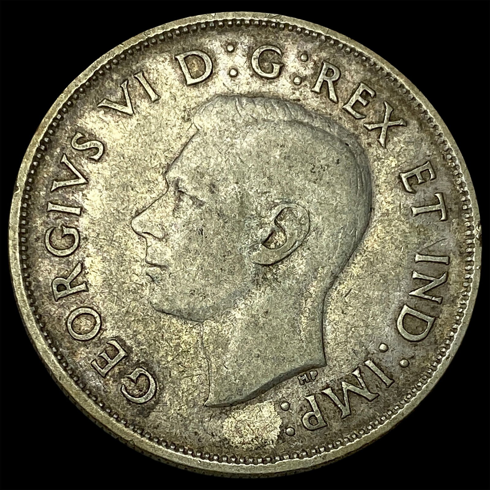 1937 Canada Silver 50 Cents NEARLY UNCIRCULATED: 1937 Canada Silver 50 Cents NEARLY UNCIRCULATED